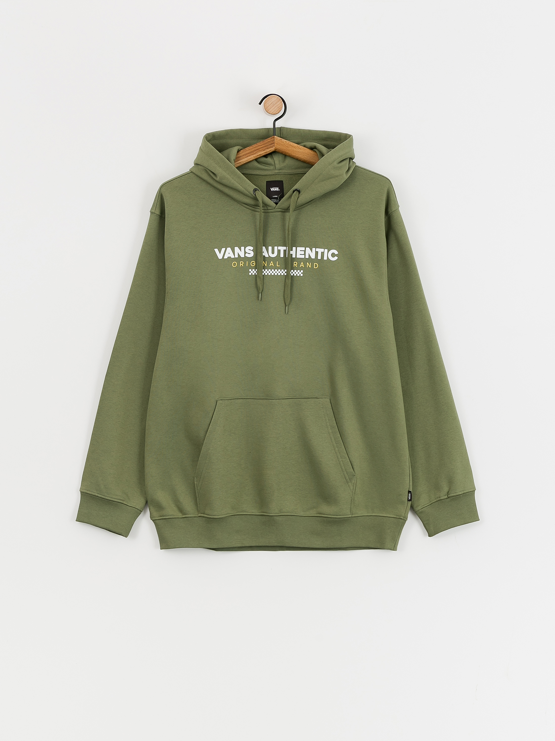 Kapucnis pulóver Vans Vans Sport Loose Fit Fleece HD (olivine)