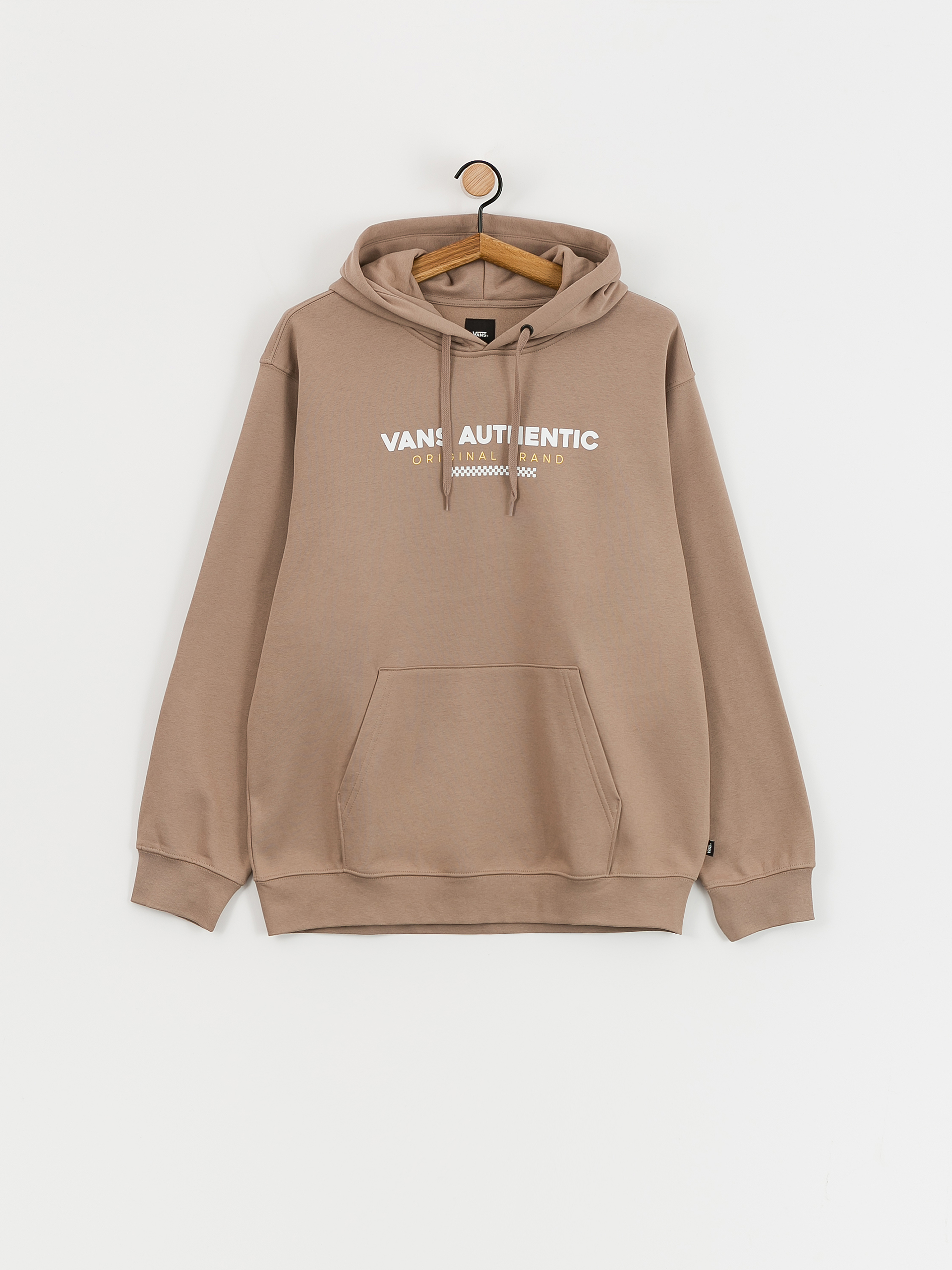 Kapucnis pulóver Vans Vans Sport Loose Fit Fleece HD (desert taupe)