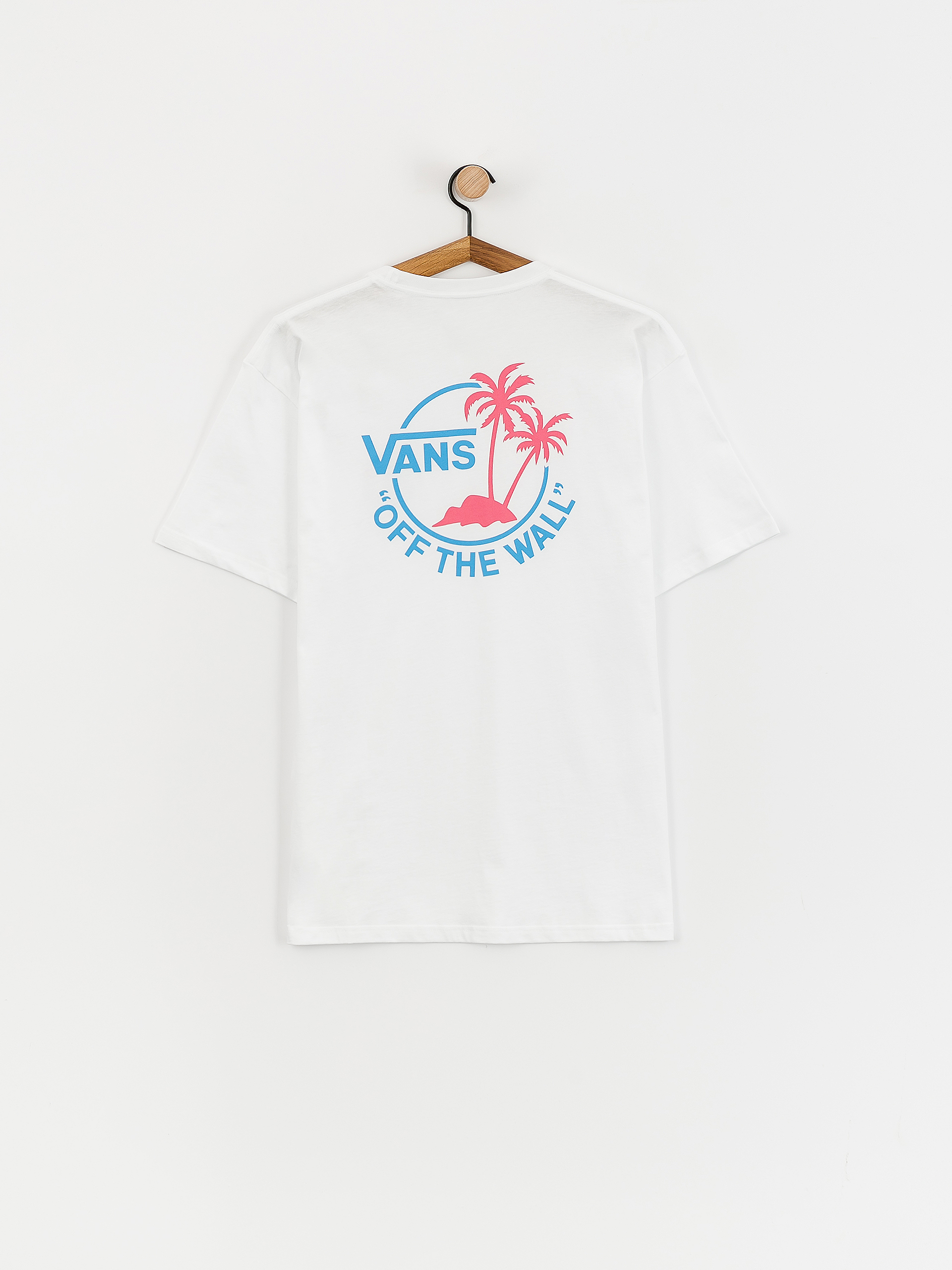 Póló Vans Classic Mini Dual Palm II (white/malibu blue)