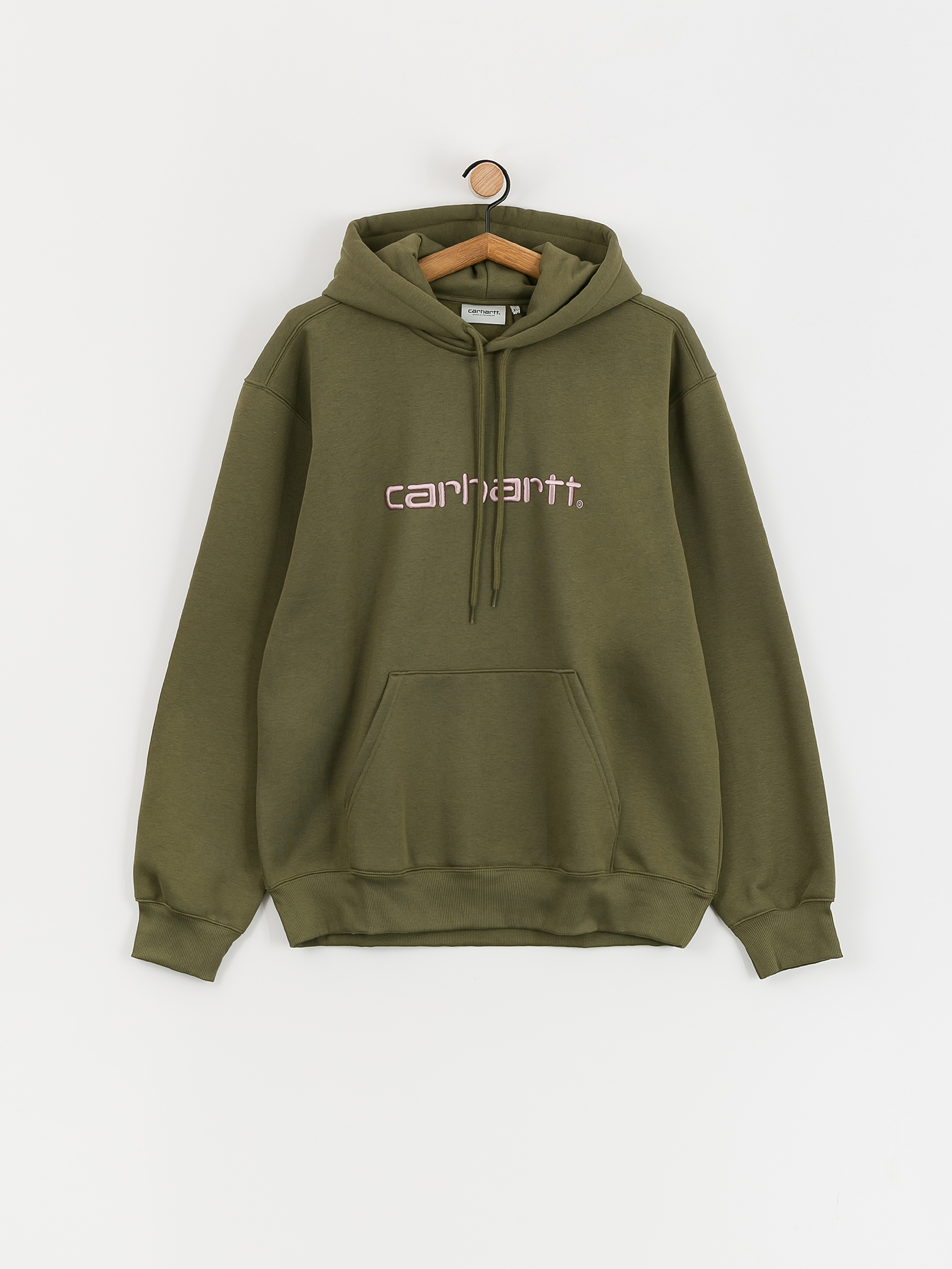 Kapucnis pulóver Carhartt WIP Carhartt HD (dundee/glassy pink)