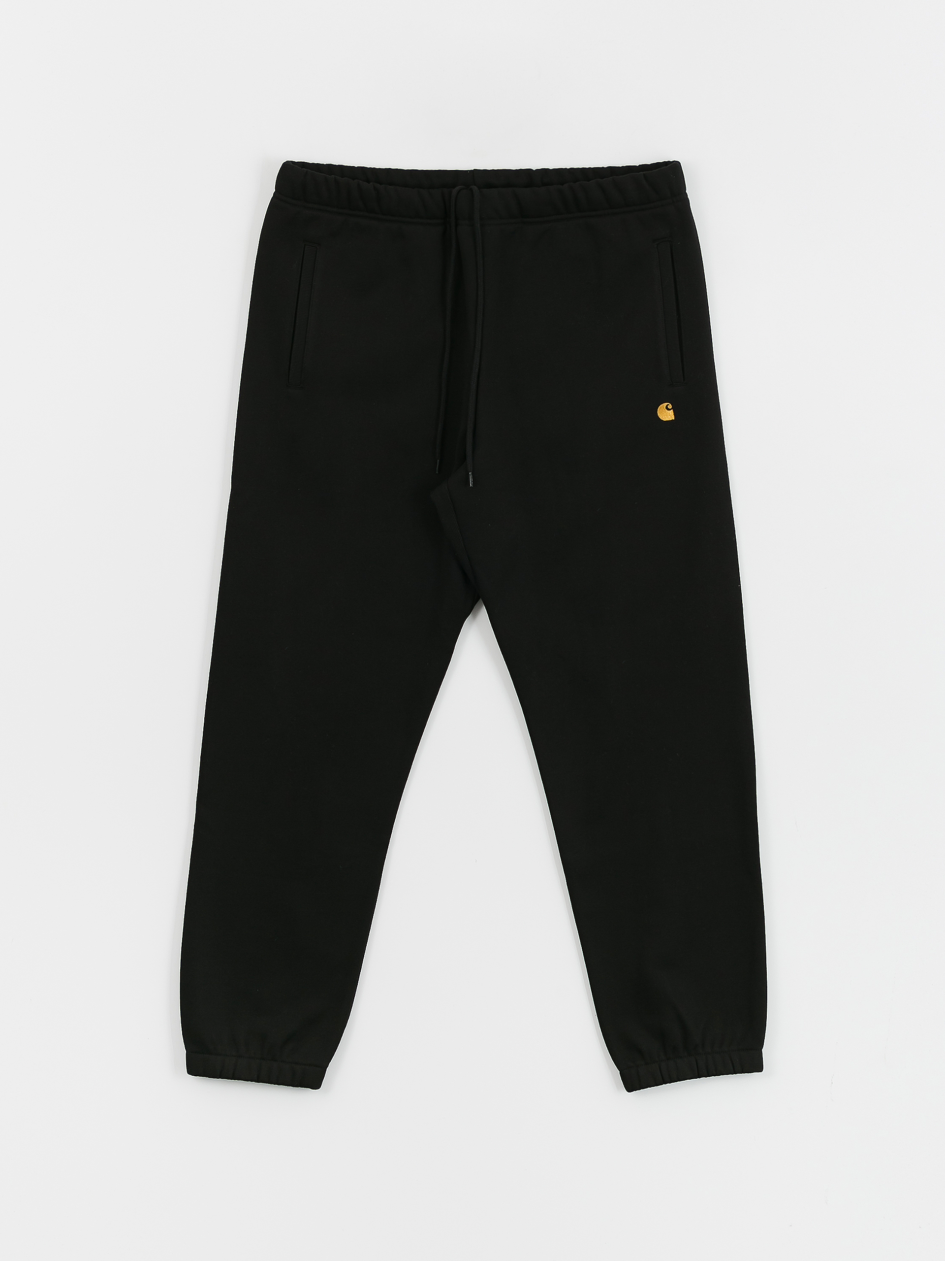 Kisnadrág Carhartt WIP Chase (black/gold)