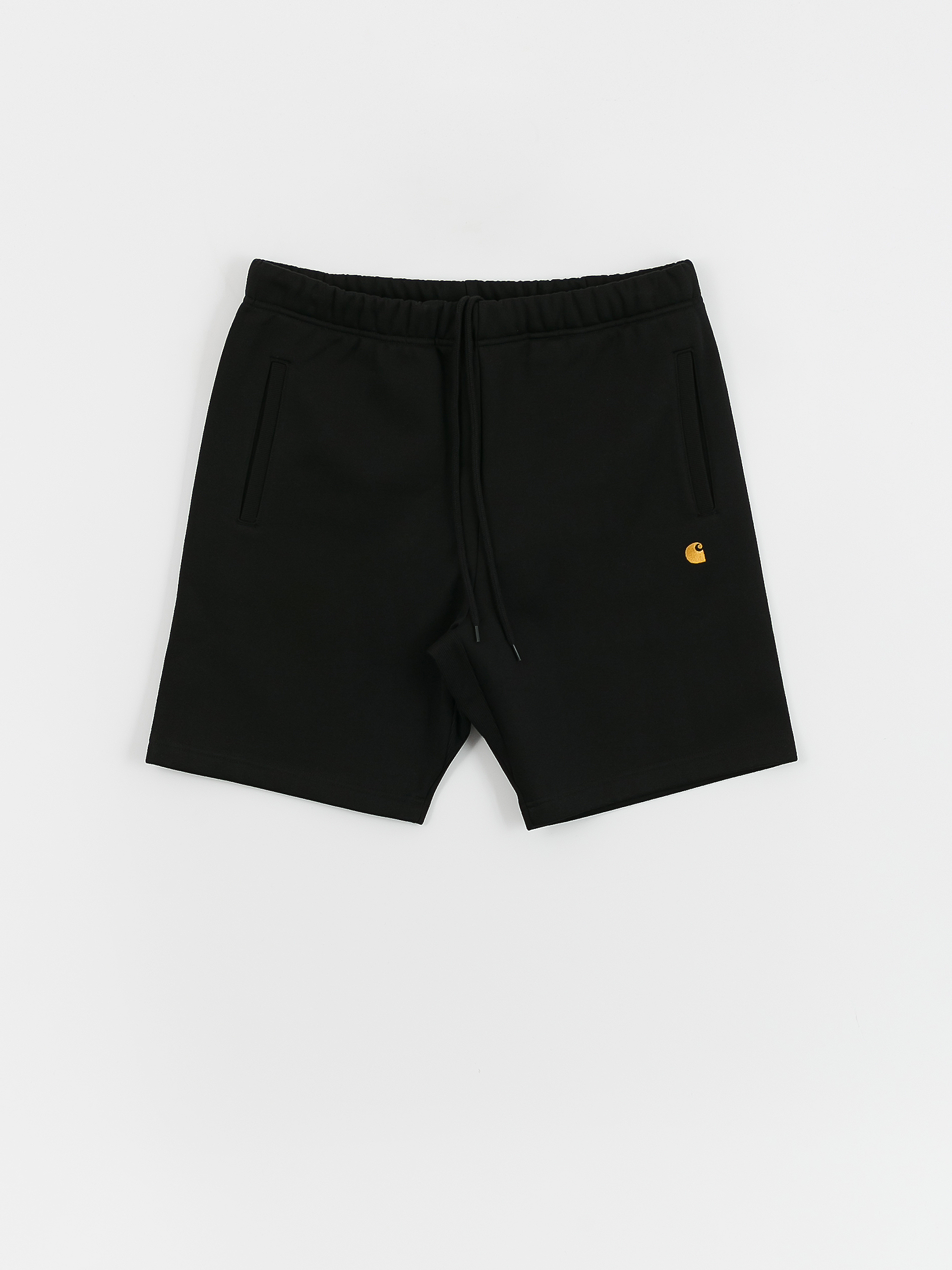 Rövidnadrág Carhartt WIP Chase (black/gold)