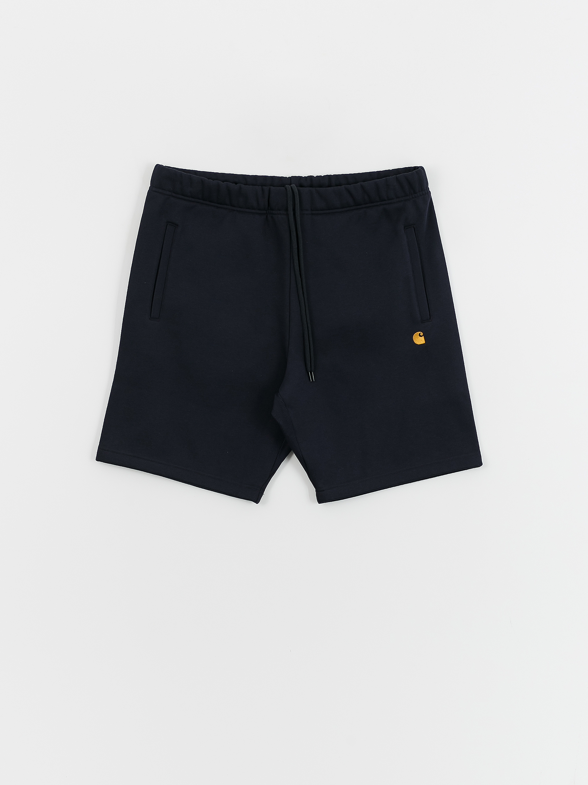Rövidnadrág Carhartt WIP Chase (dark navy/gold)