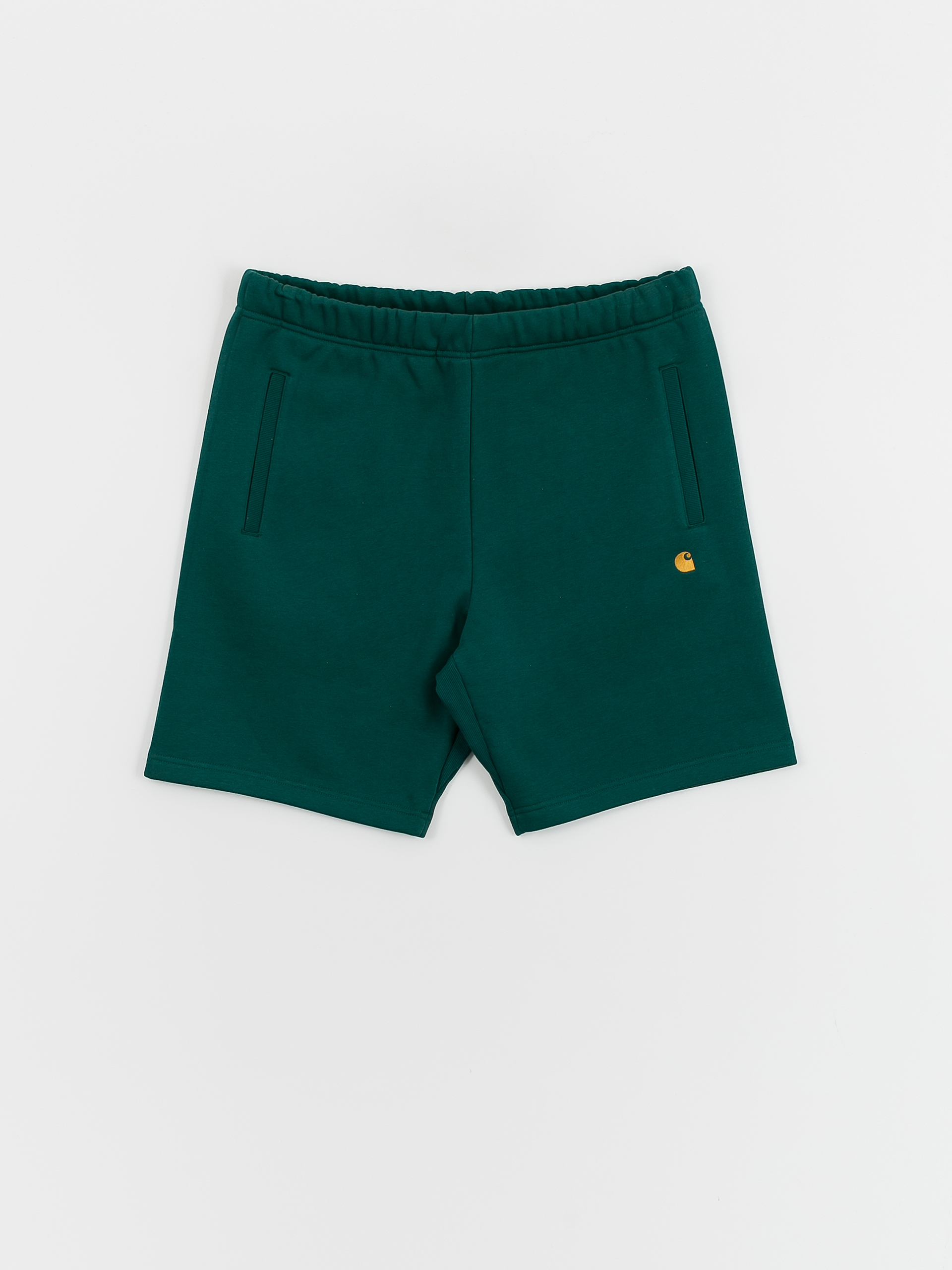 Rövidnadrág Carhartt WIP Chase (chervil/gold)