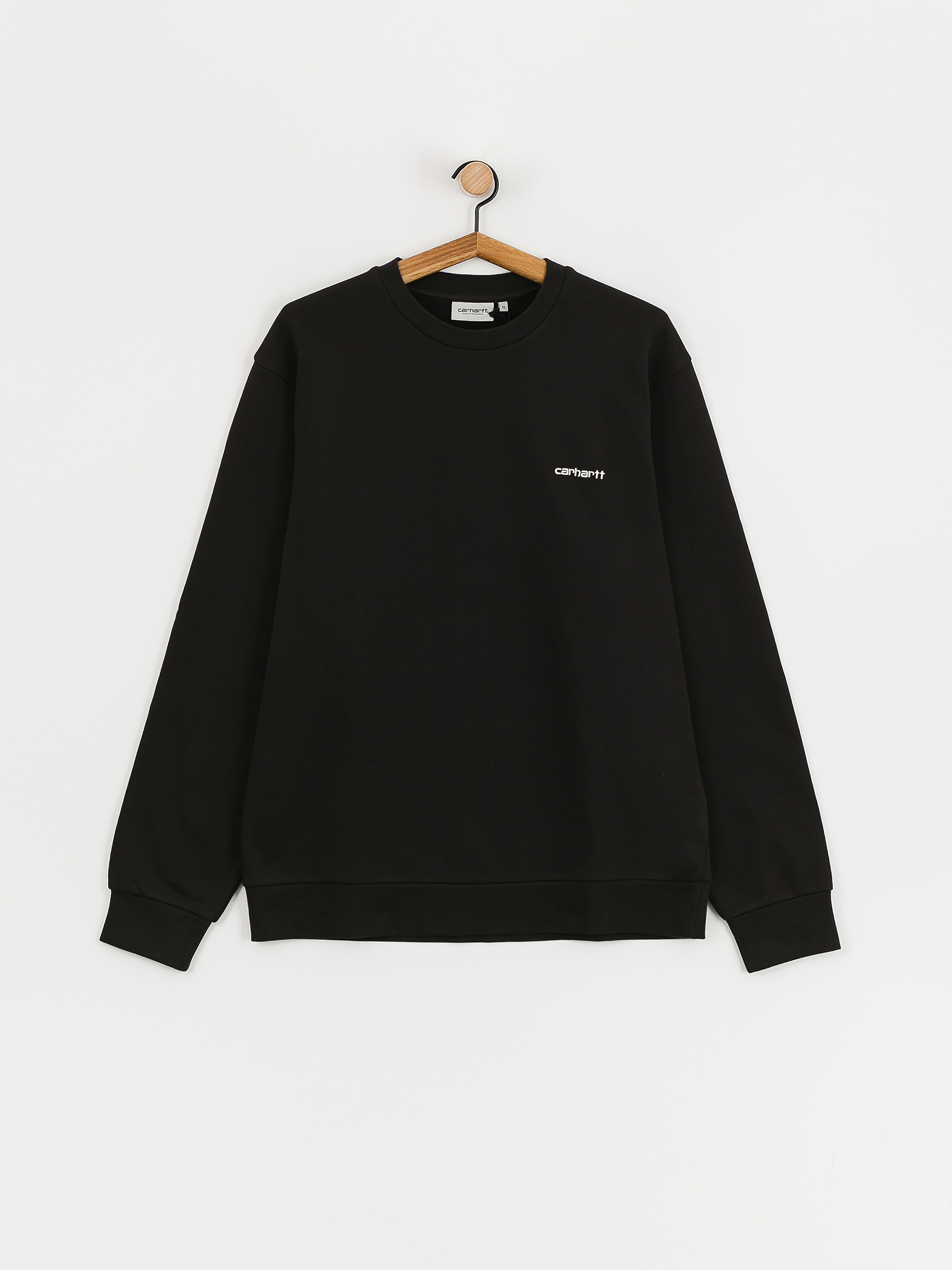 Pulóver Carhartt WIP Script Embroidery (black/white)