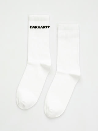 Carhartt WIP Link Zokni (white/black)