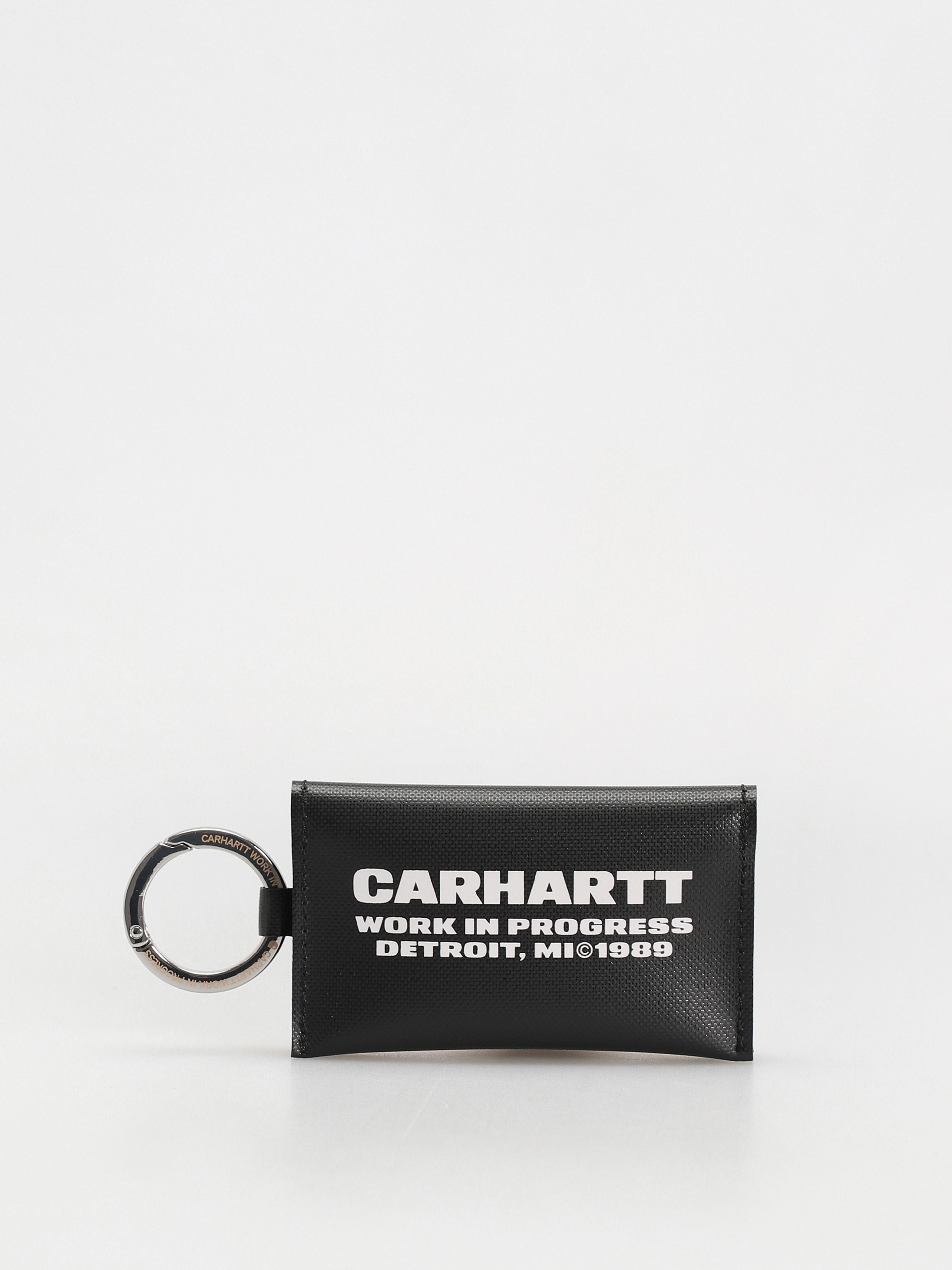 Carhartt WIP Link Script Kulcstartó (black/white)