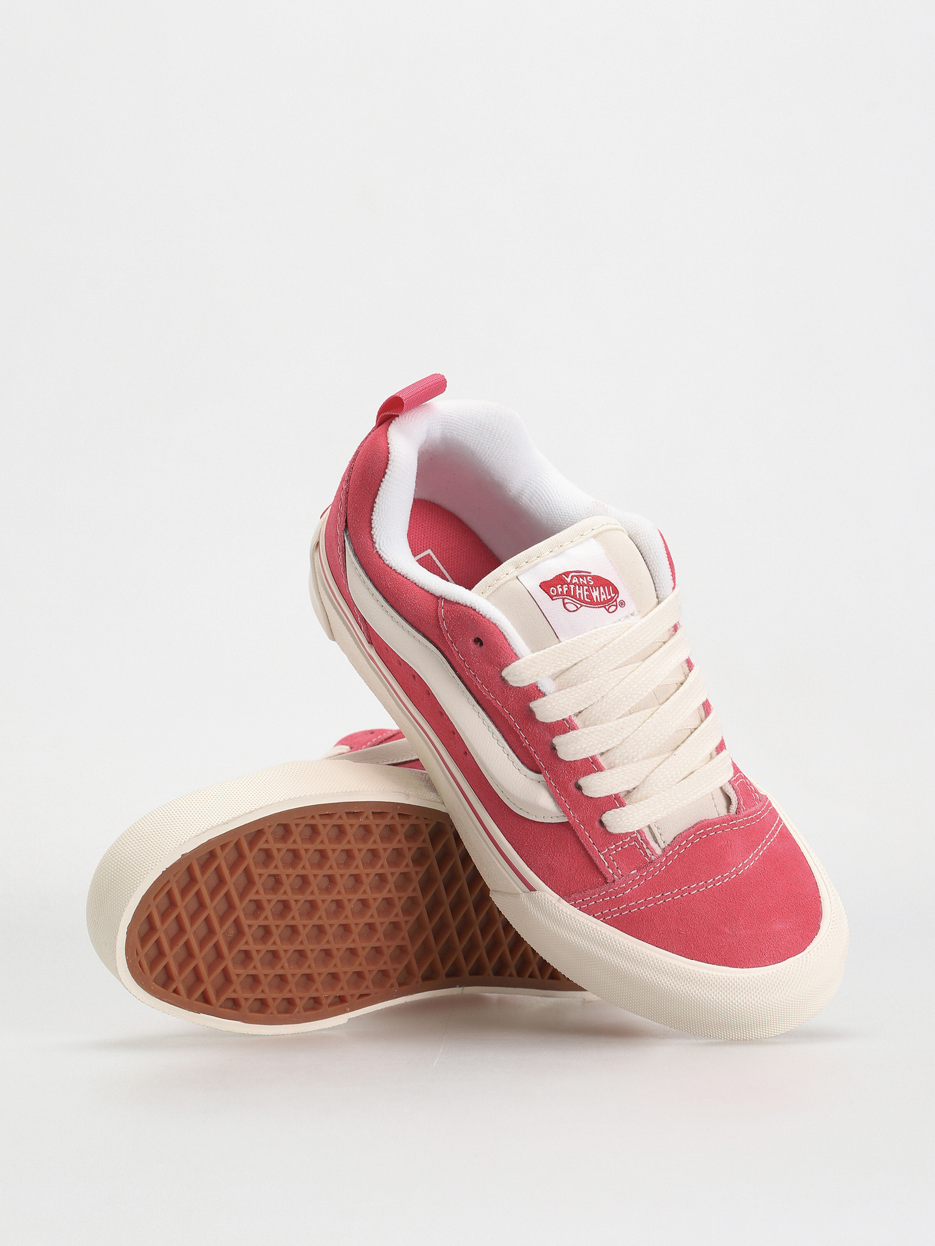 Vans Knu Skool Cipők (retro color pink/true white)