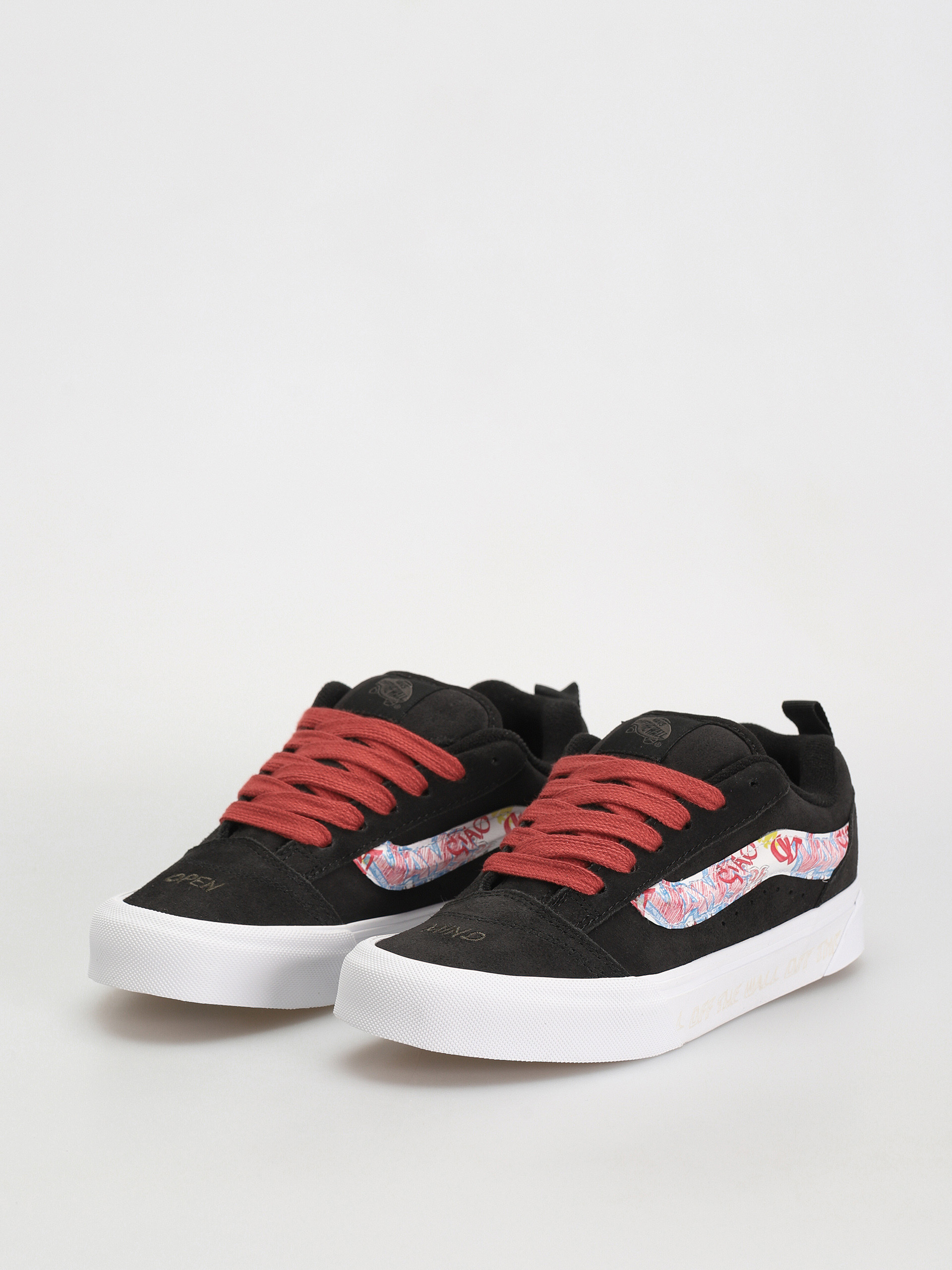 Vans Knu Skool Cipők (black multi)