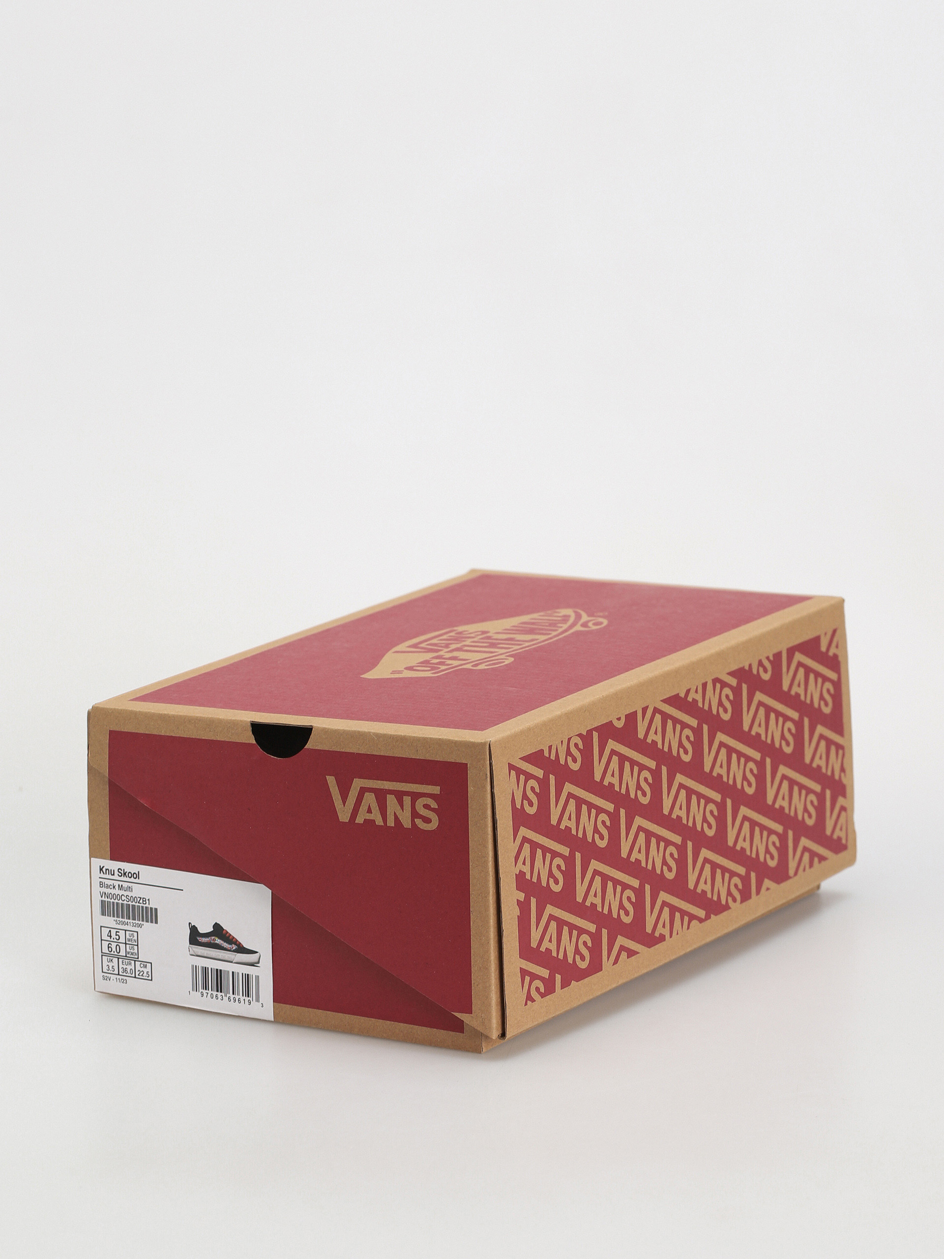 Vans Knu Skool Cipők (black multi)