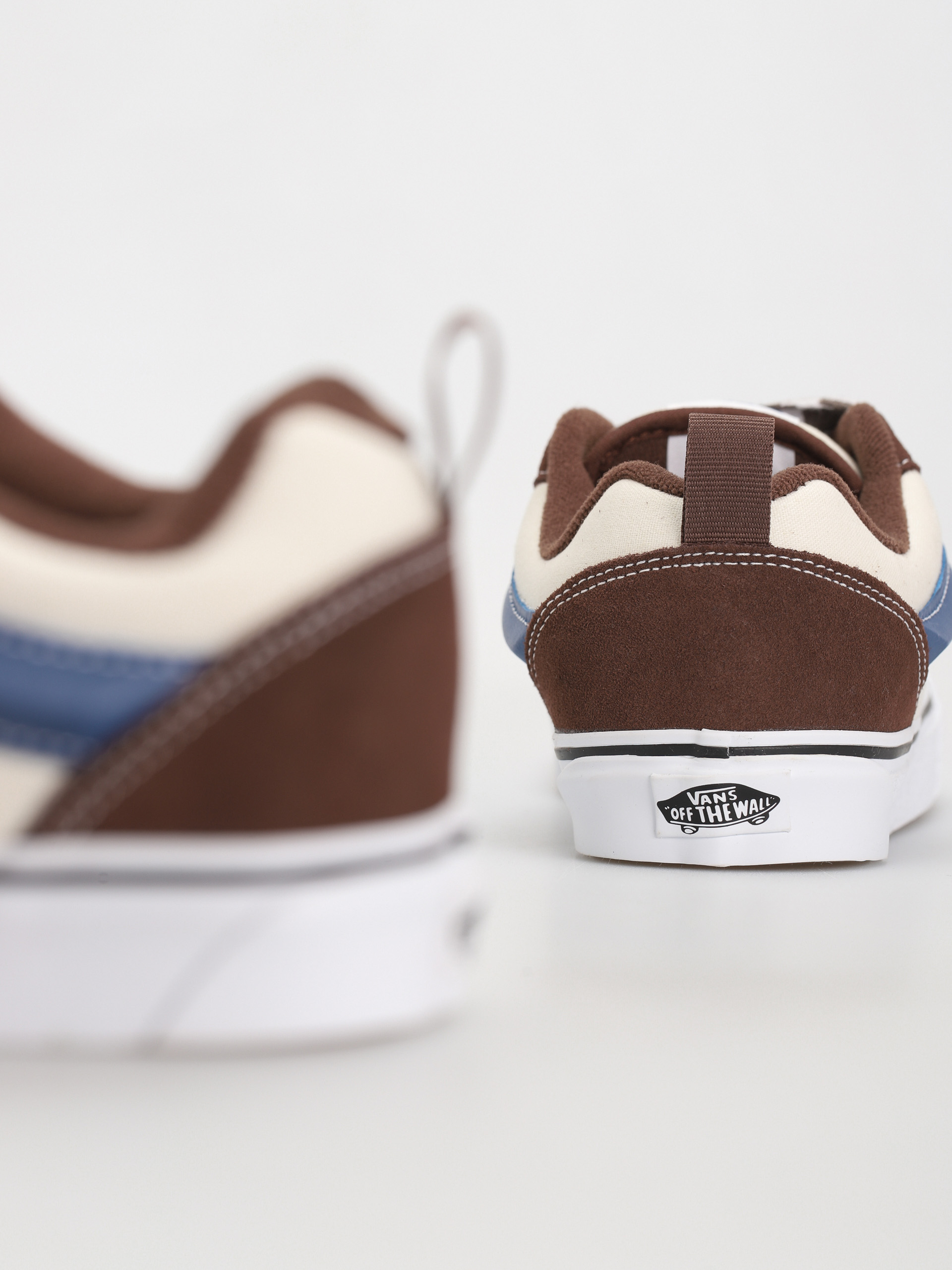 Vans Knu Skool Cipők (mega check potting soil)