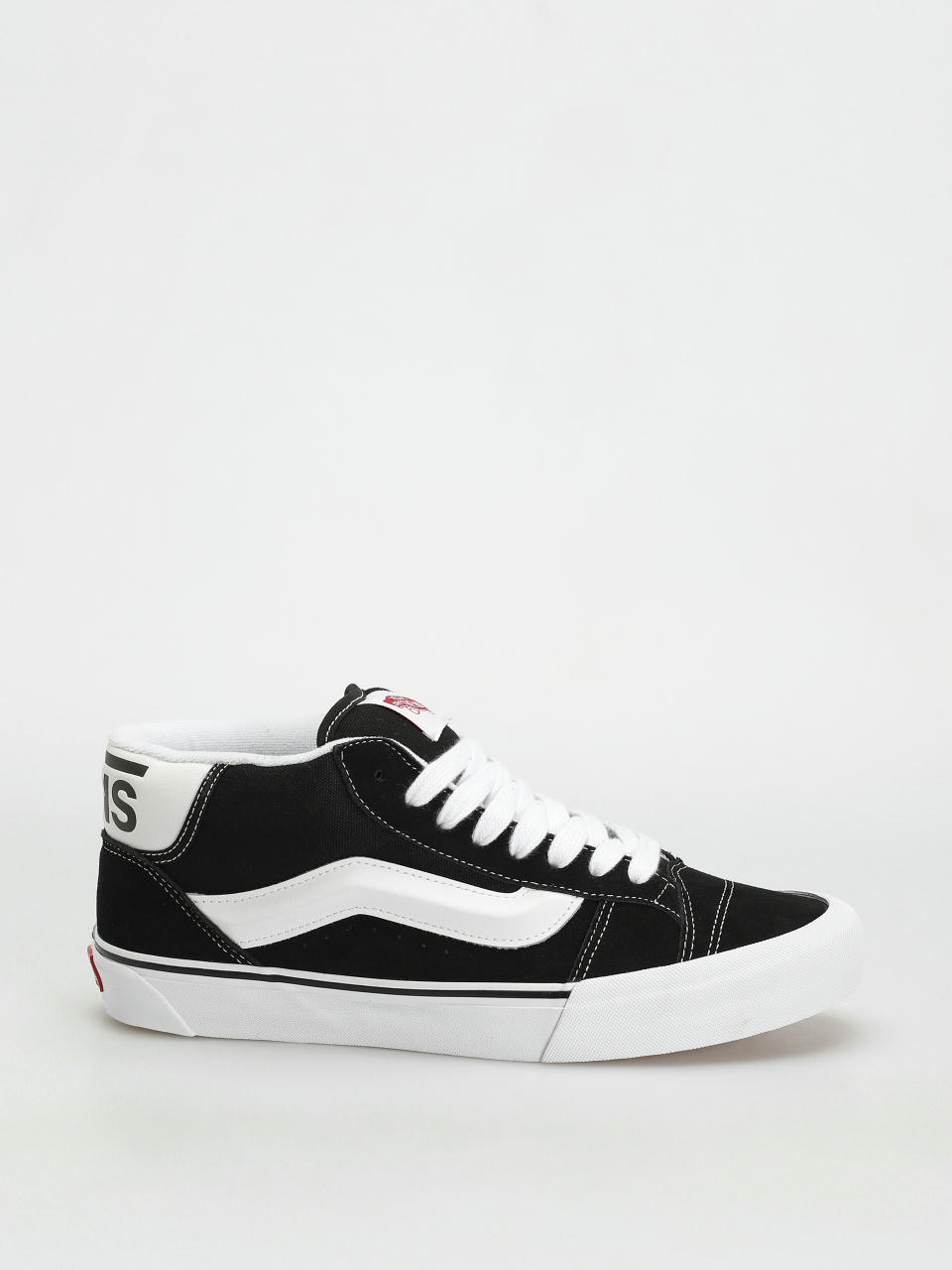 Vans Knu Mid Cipők (black/true white)