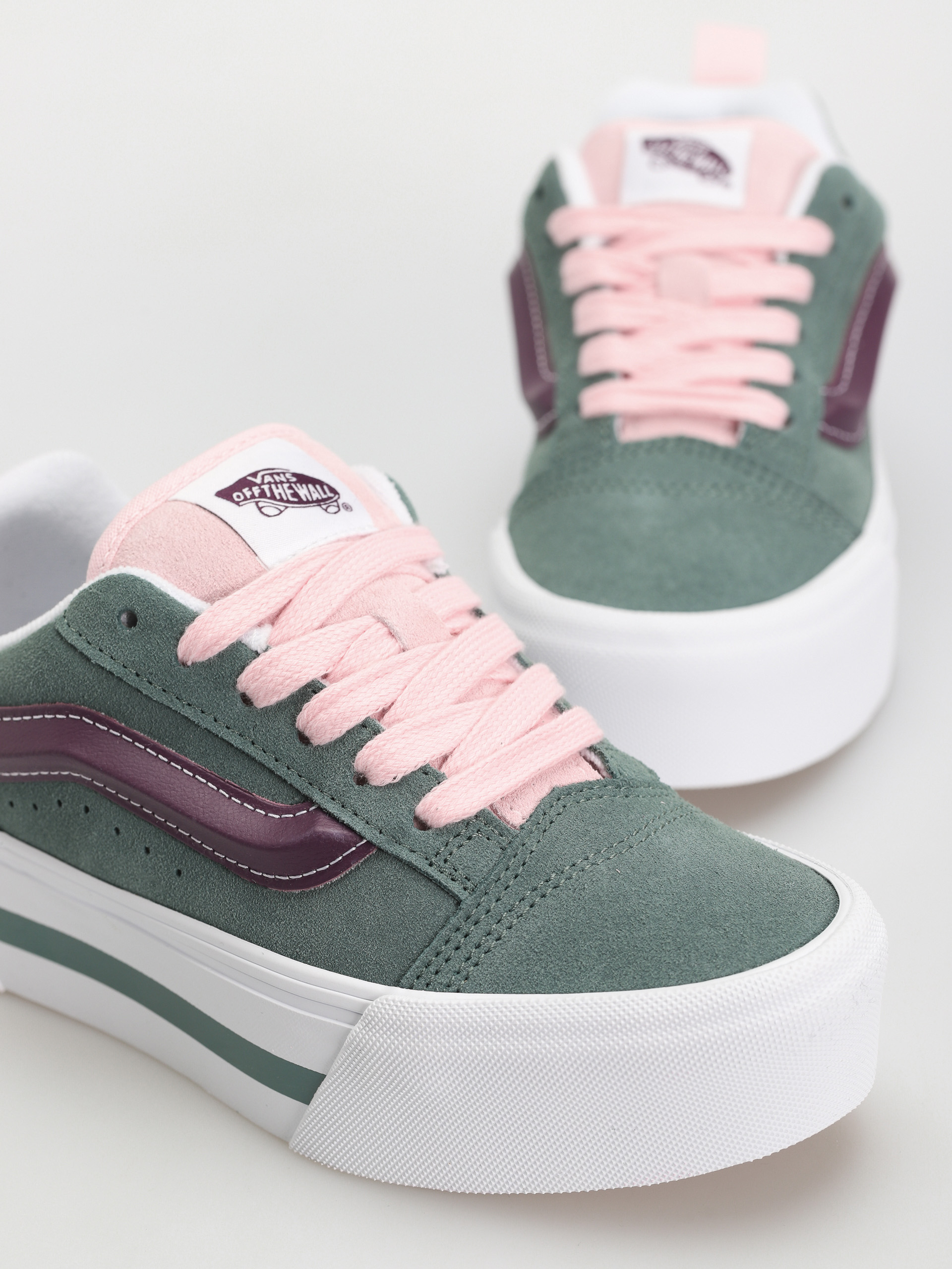 Vans Knu Stack Cipők (nineties silver pine)