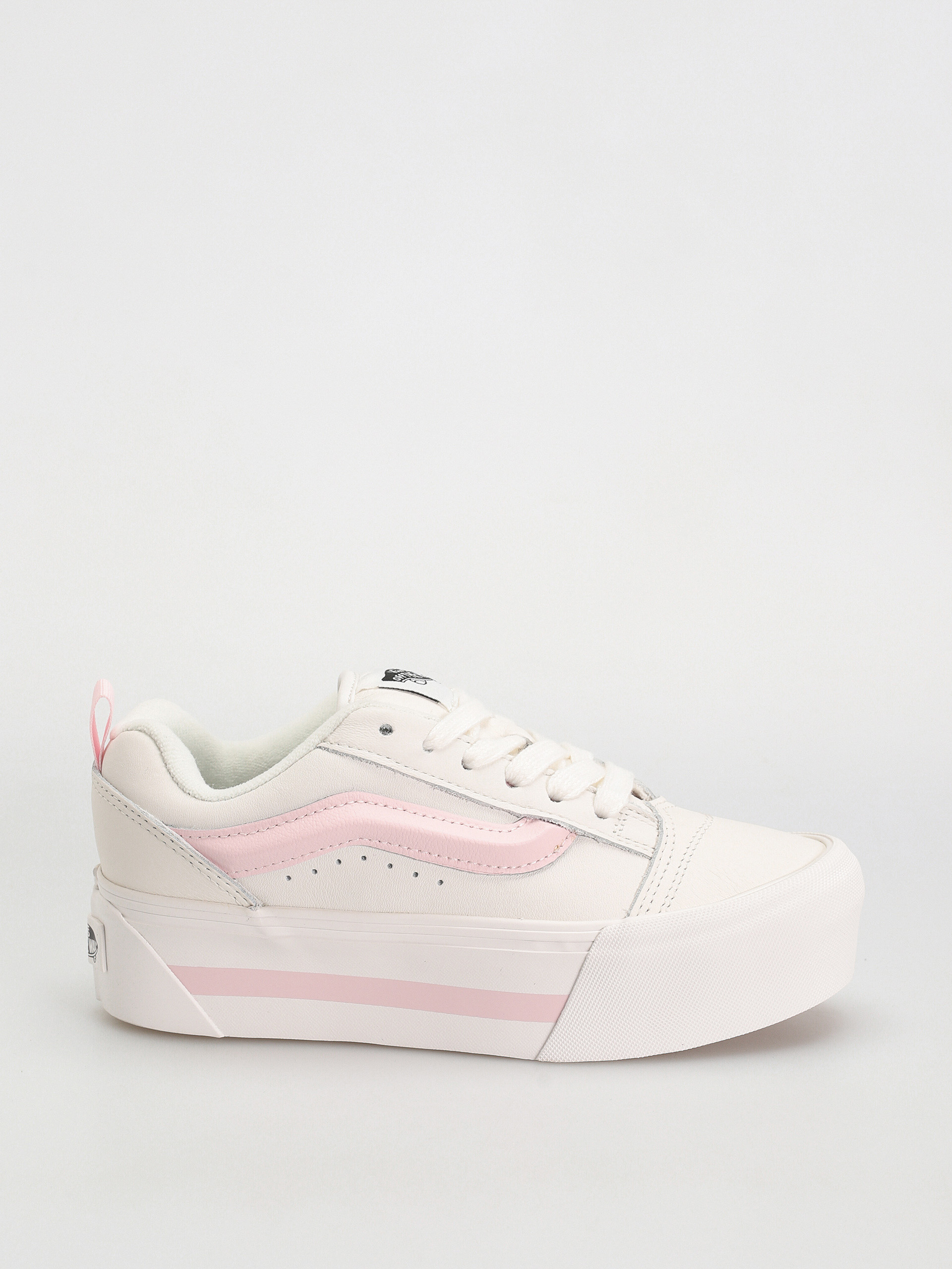 Vans Knu Stack Cipők (smarten up white/pink)