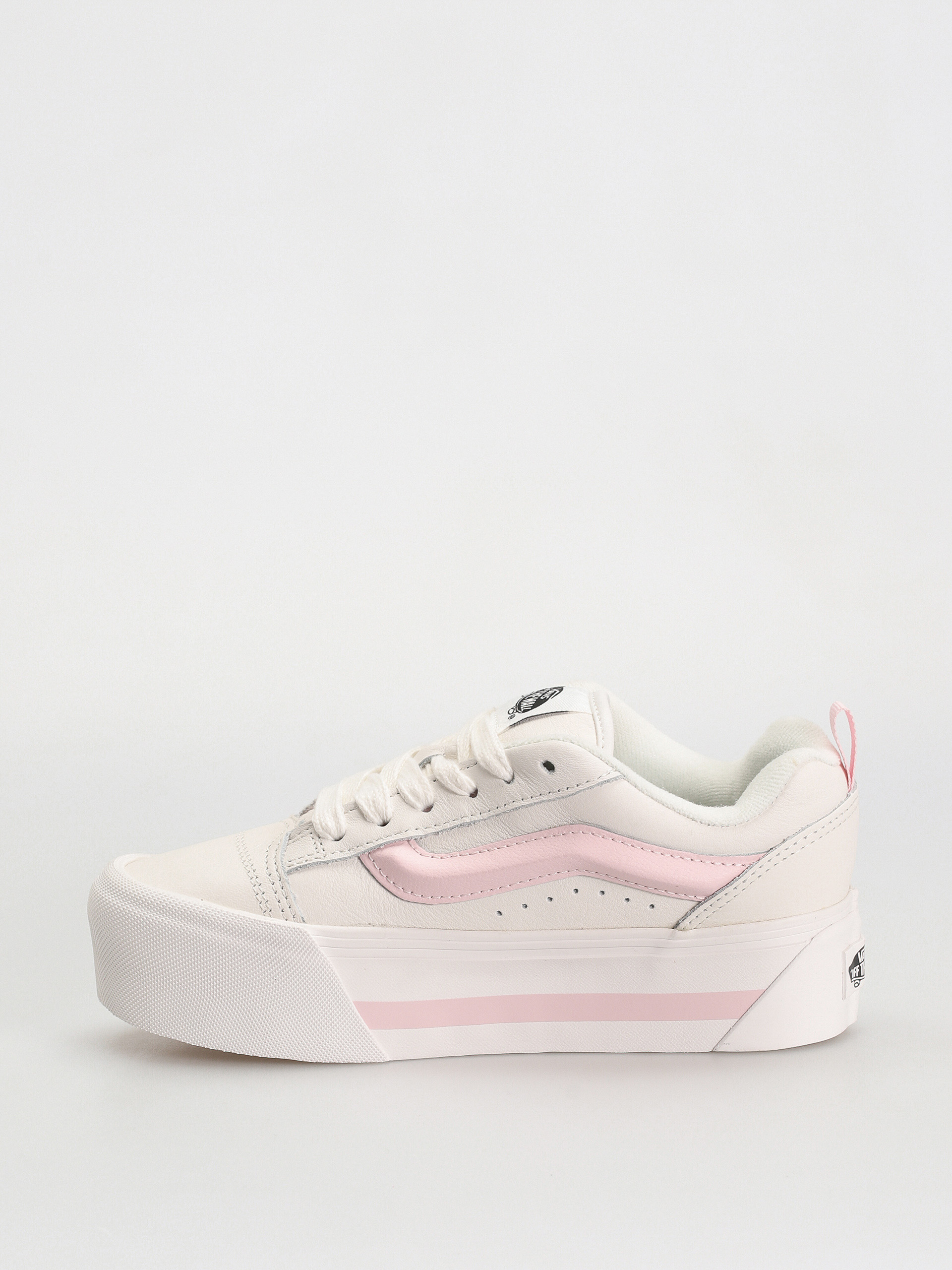 Vans Knu Stack Cipők (smarten up white/pink)