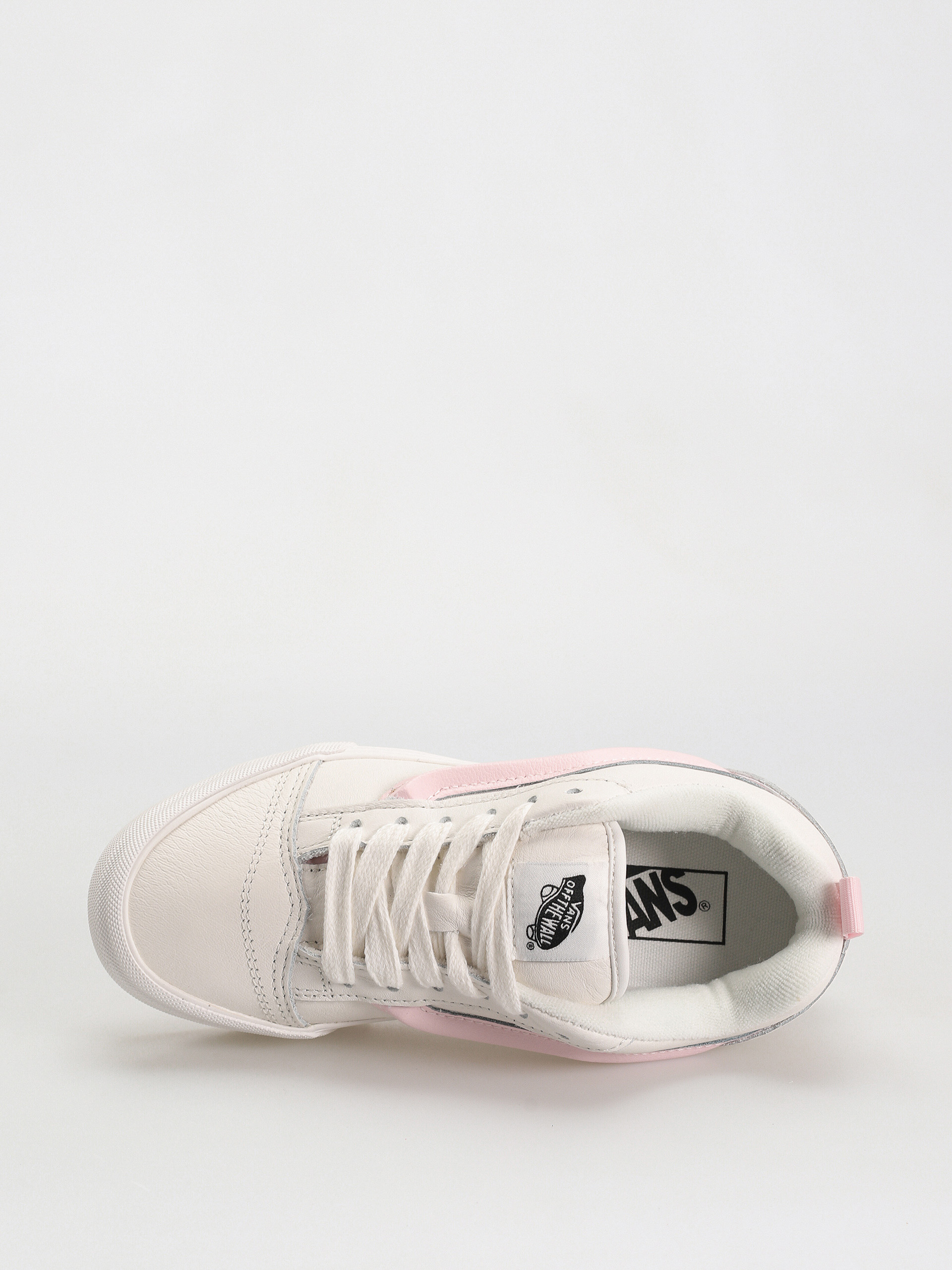 Vans Knu Stack Cipők (smarten up white/pink)