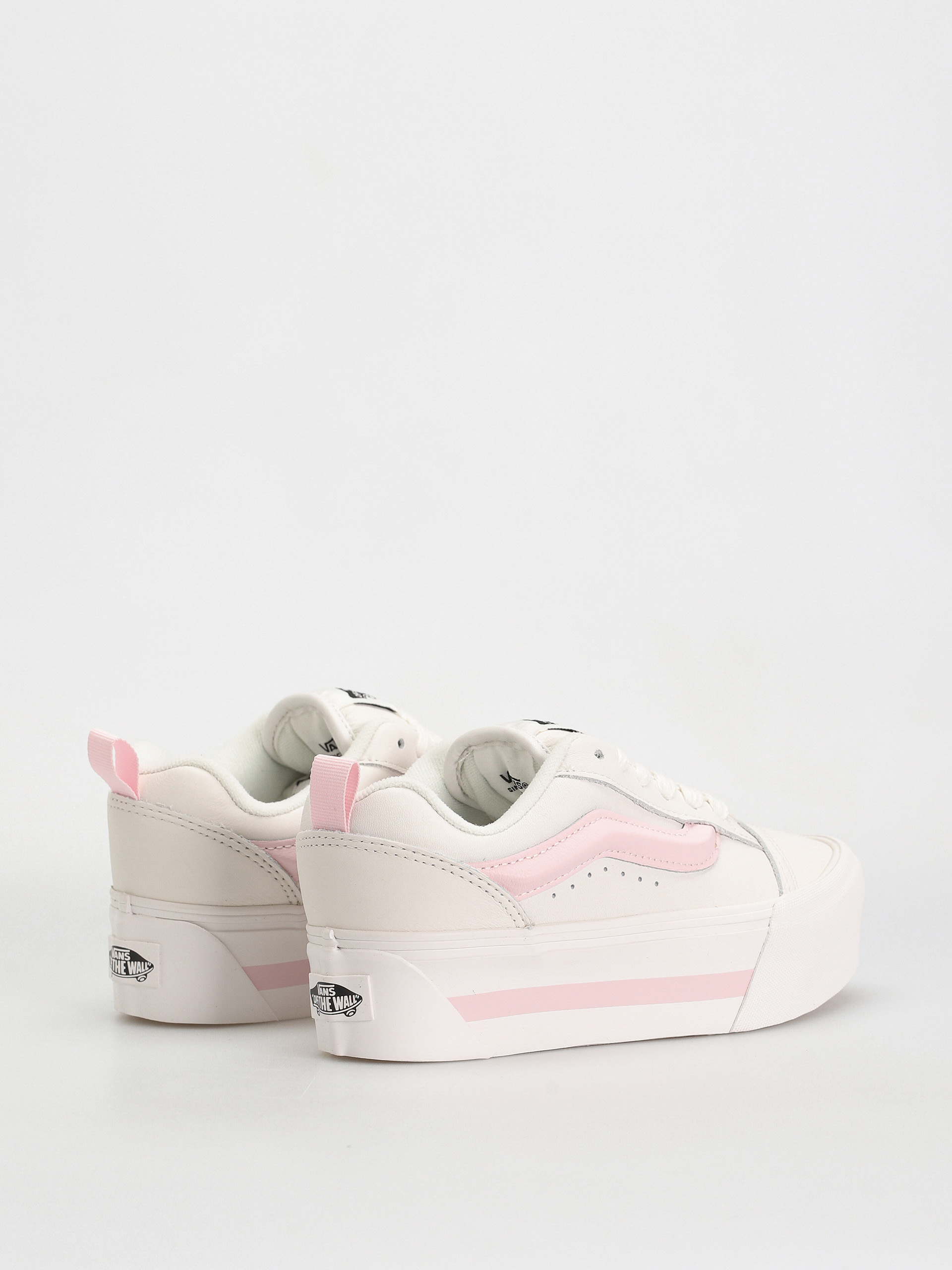 Vans Knu Stack Cipők (smarten up white/pink)