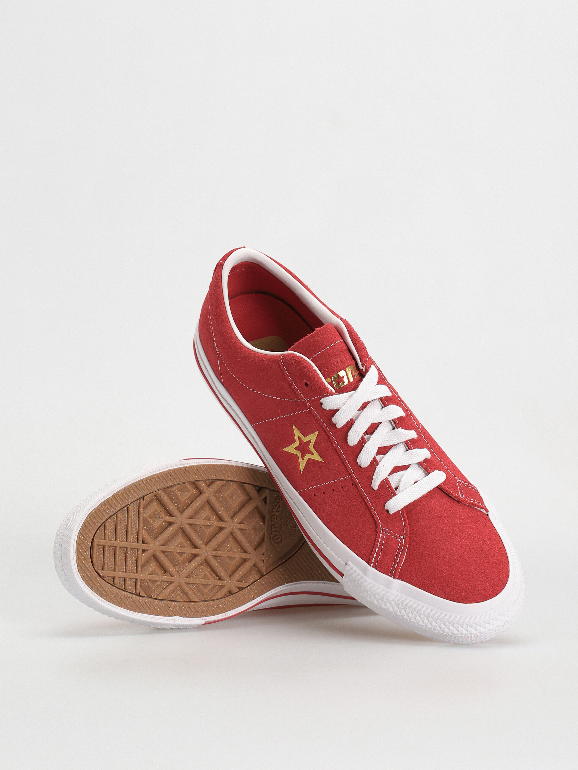 Converse One Star Pro Cipők (red)
