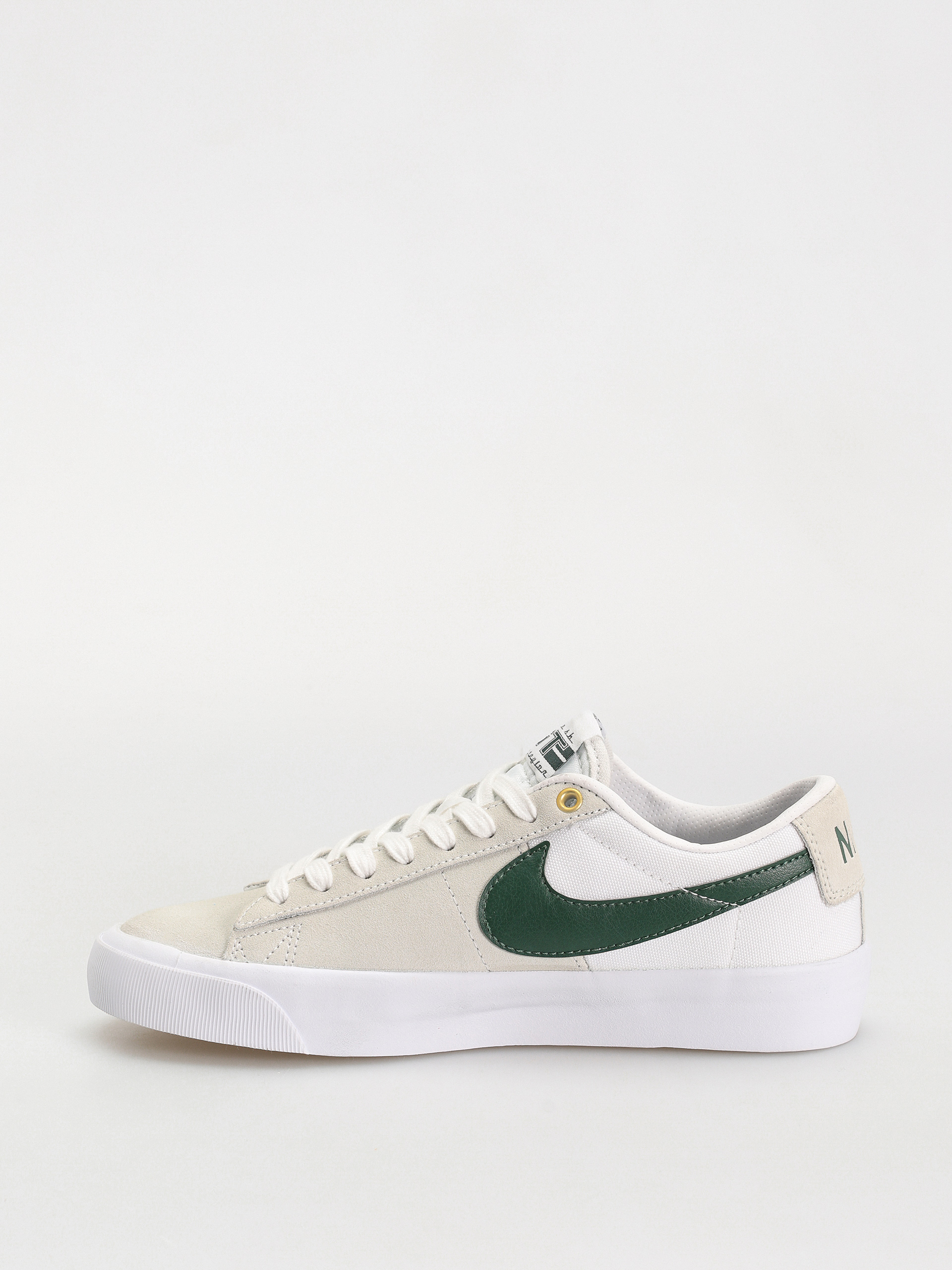 Nike SB Zoom Blazer Low Pro Gt Cipők (white/fir white gum light brown)