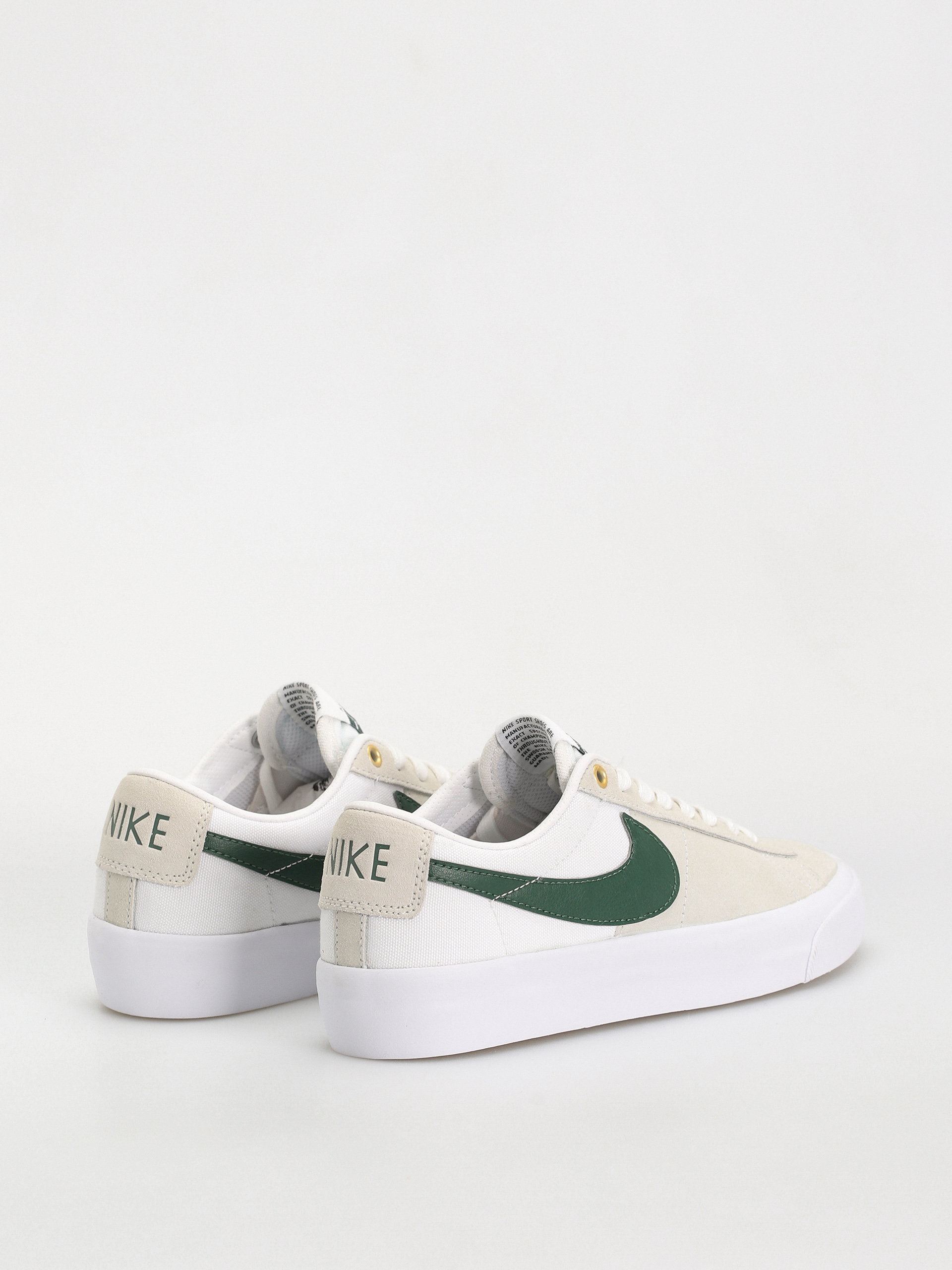 Nike SB Zoom Blazer Low Pro Gt Cipők (white/fir white gum light brown)