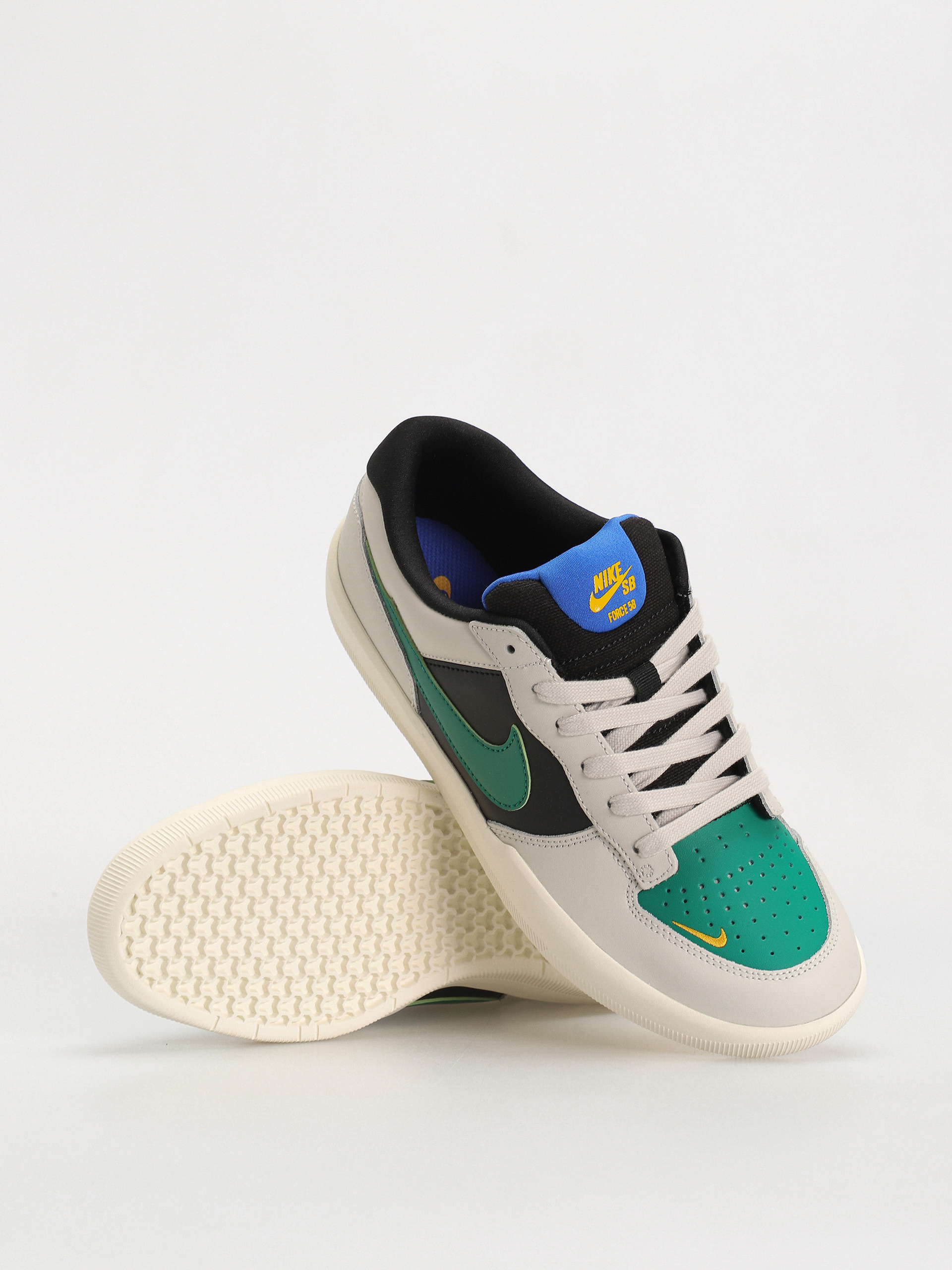 Nike SB Force 58 Premium Cipők (light bone/malachite black sail)