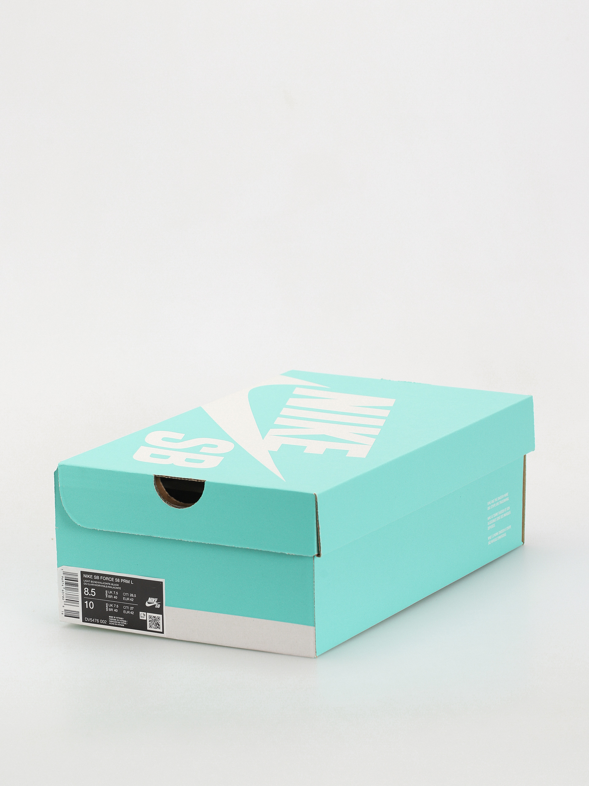 Nike SB Force 58 Premium Cipők (light bone/malachite black sail)