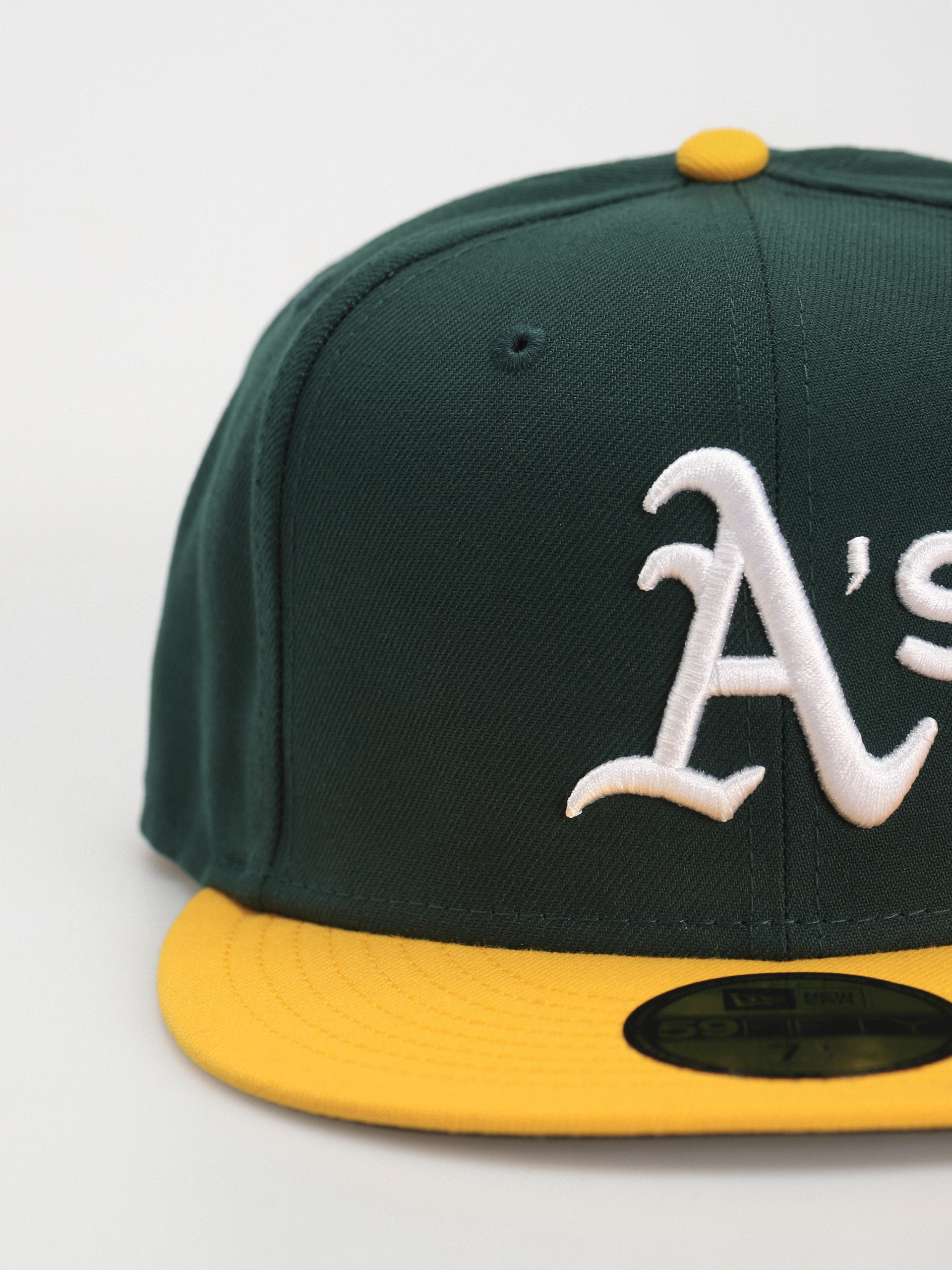 New Era MLB AC Perf 59Fifty Oakland Athletics Baseball sapka (green/yellow)