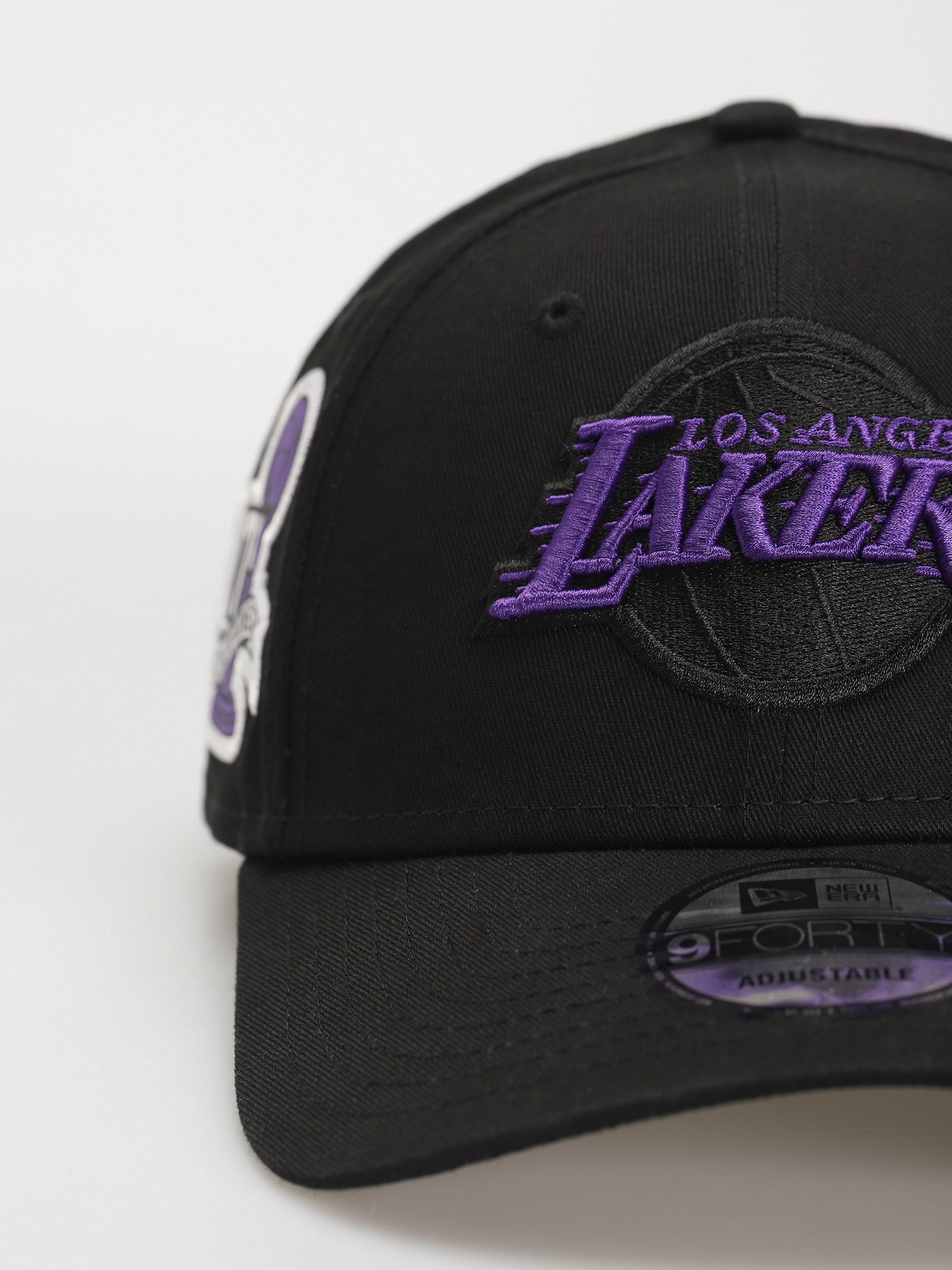 New Era Side Patch 9Forty Los Angeles Lakers Baseball sapka (black/purple)