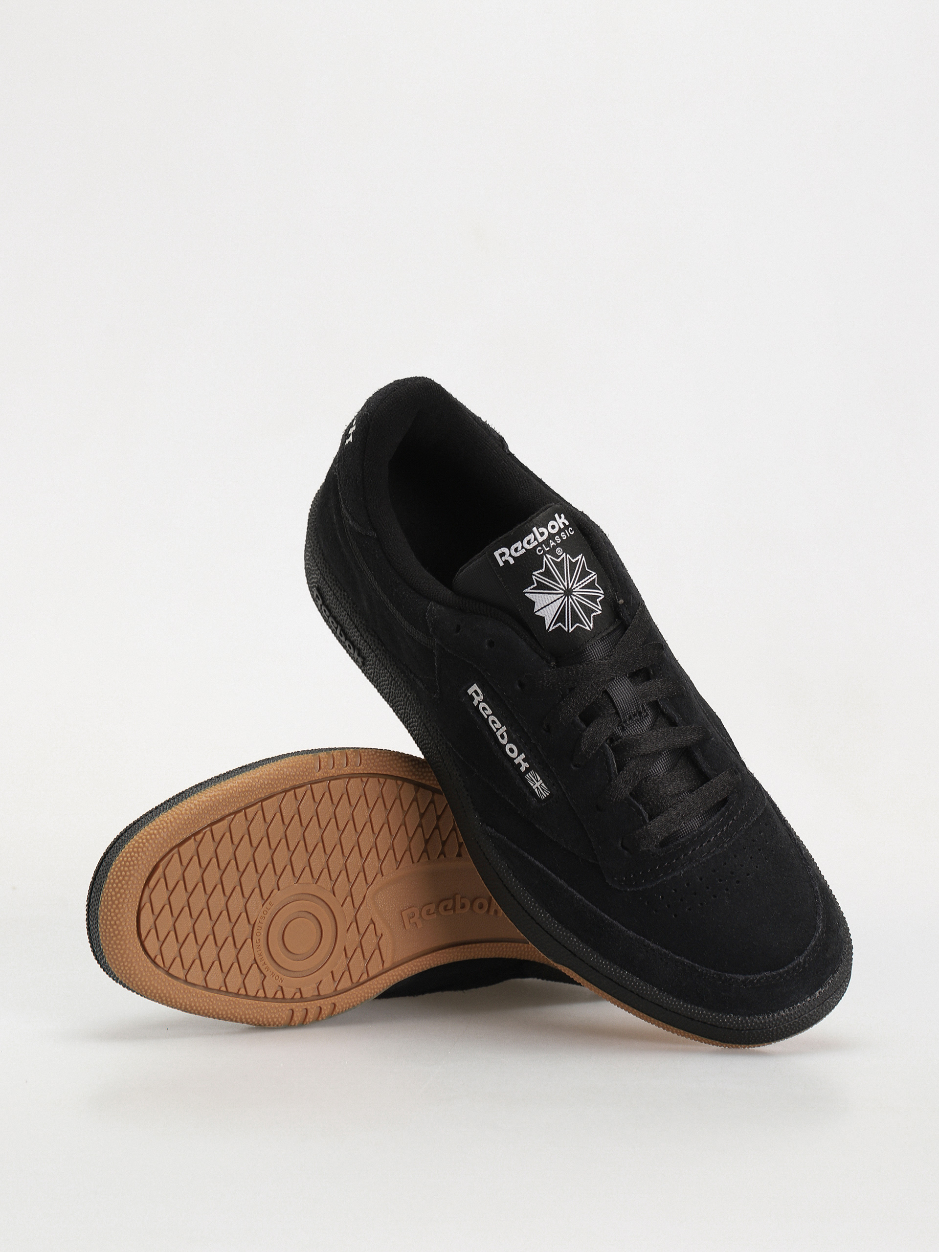 Reebok Club C 85 Cipők (cblack/ftwwht/rbkle3)