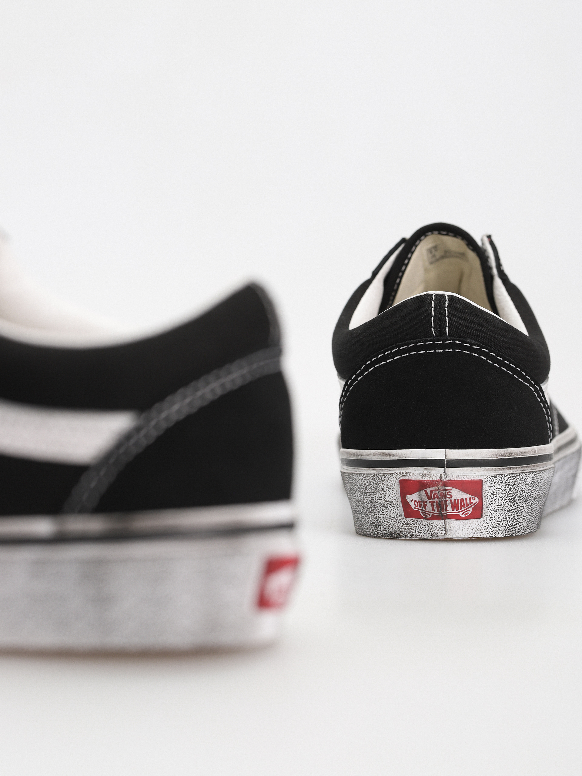 Vans Old Skool Cipők (stressed black/white)