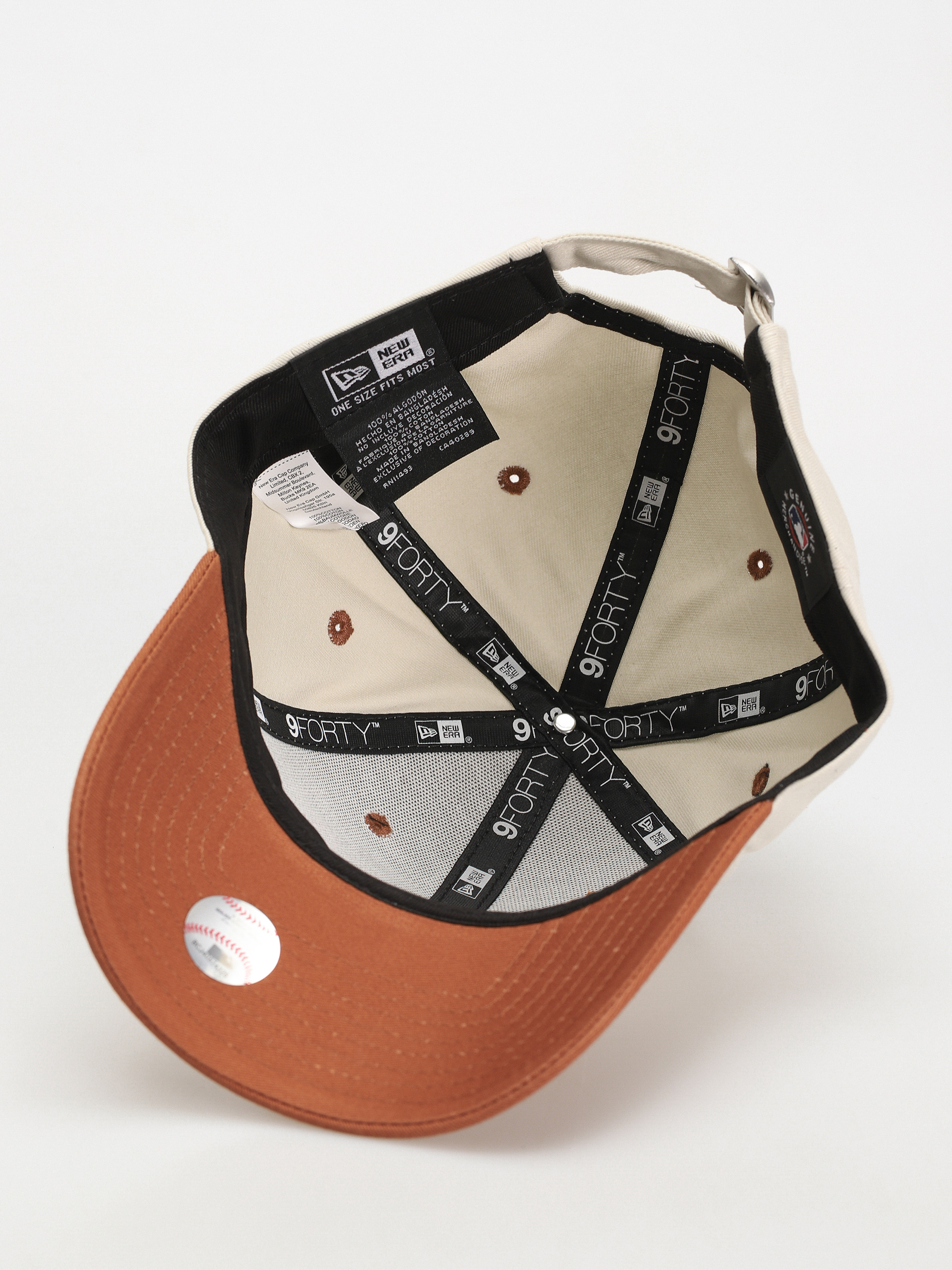 New Era White Crown 9Forty Los Angeles Dodgers Baseball sapka (ivory)