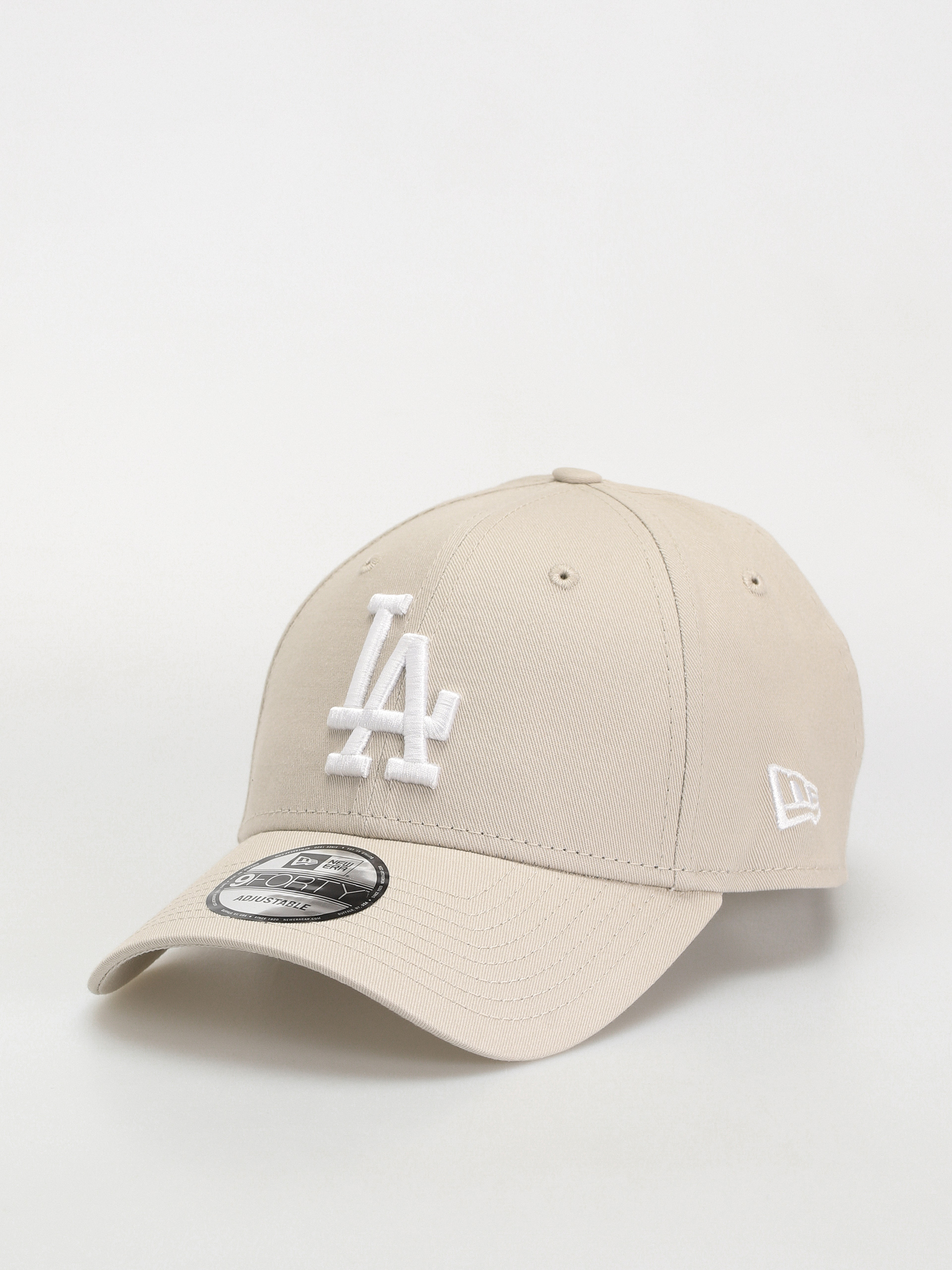 New Era Side Patch 9Forty Los Angeles Dodgers Baseball sapka (stone/white)