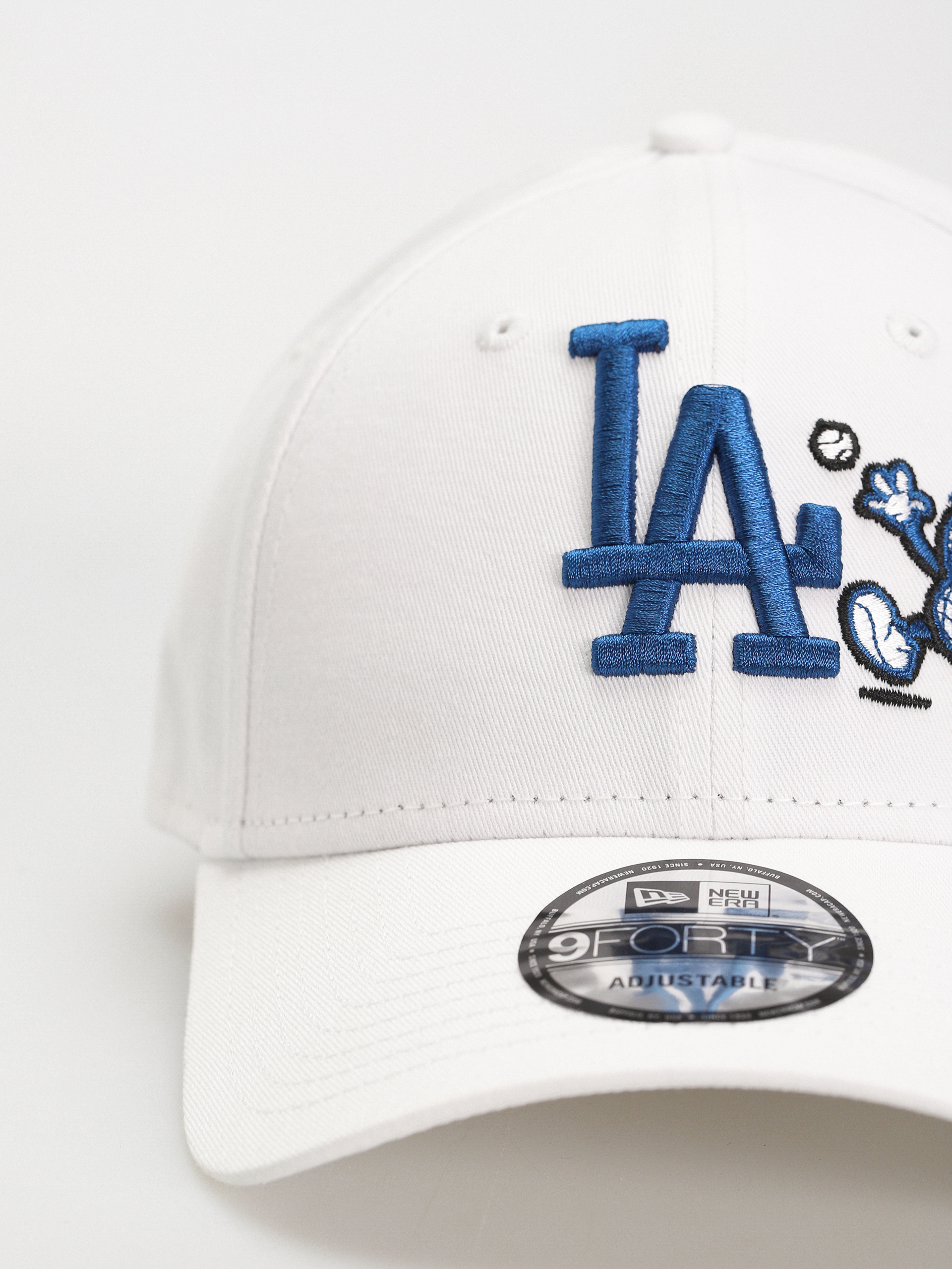 New Era Food Character 9Forty Los Angeles Dodgers Baseball sapka (white)