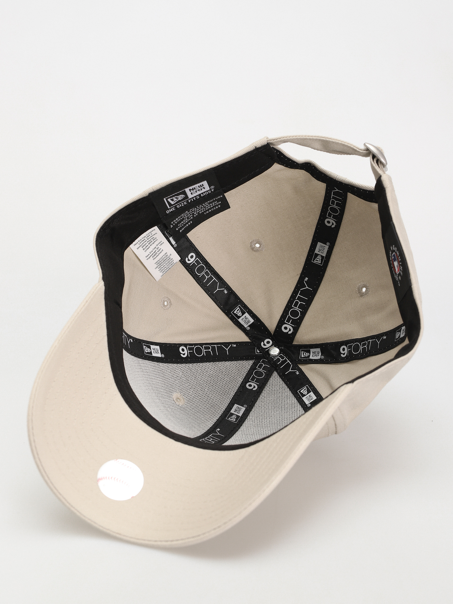 New Era Team Outline 9Forty New York Yankees Baseball sapka (stone)