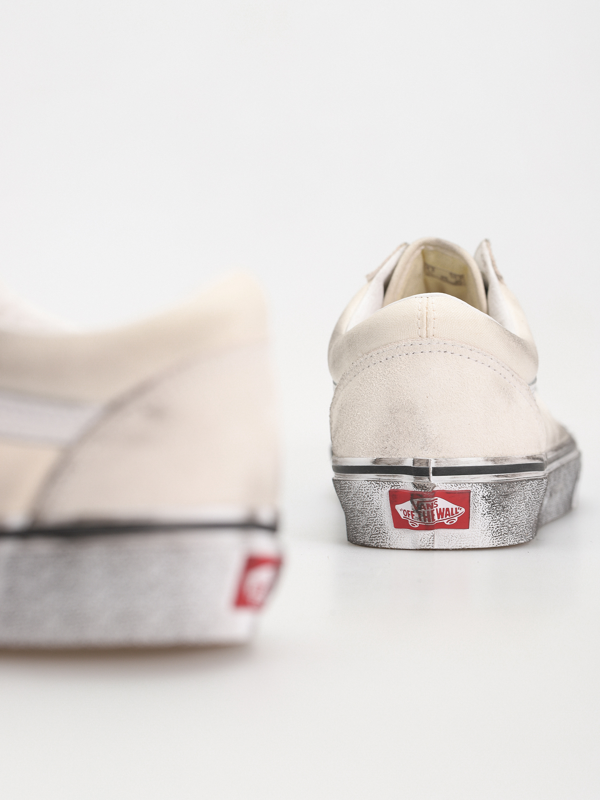 Vans Old Skool Cipők (stressed white/white)