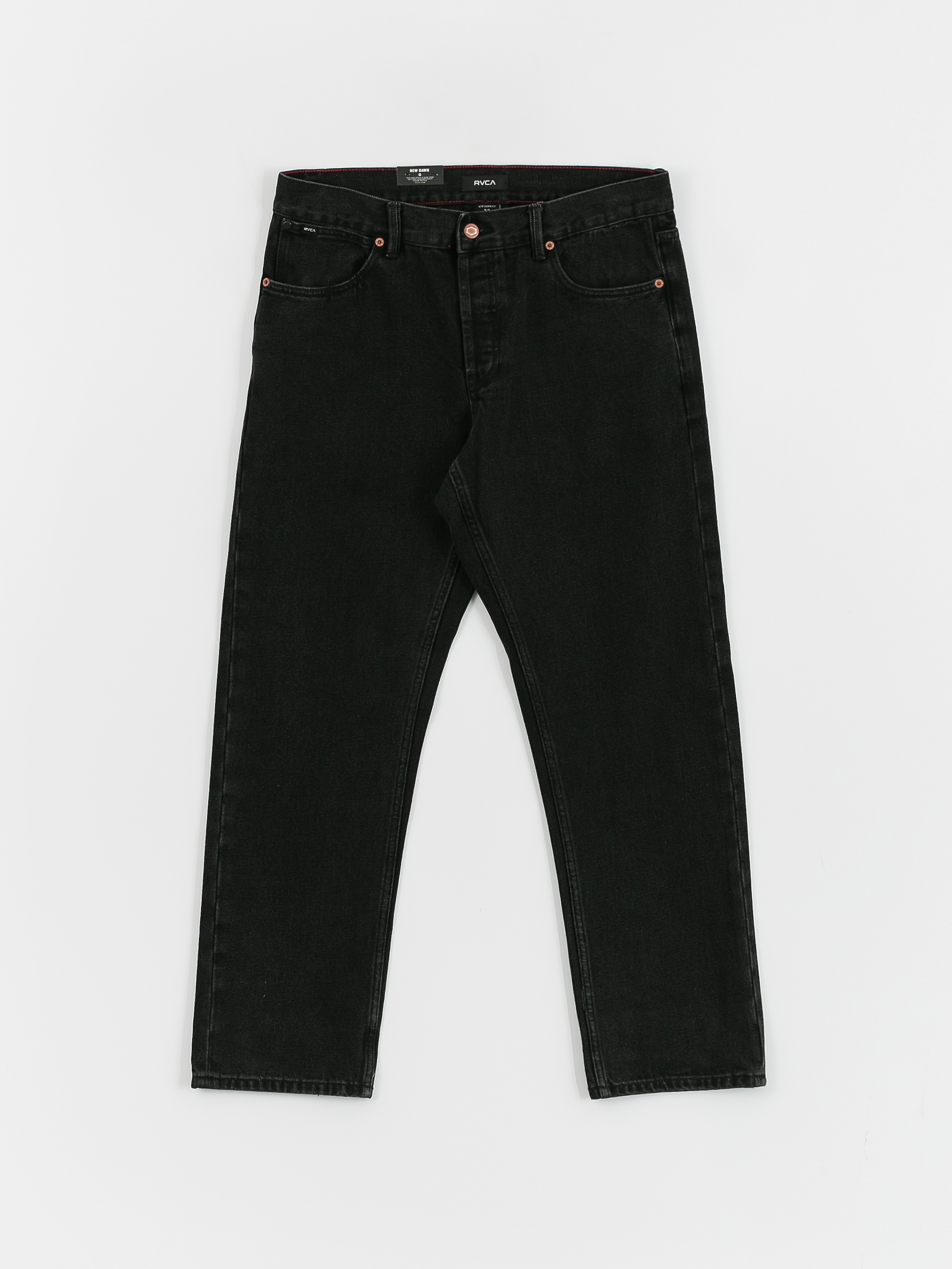 RVCA New Dawn Denim Kisnadrág (black rinse)