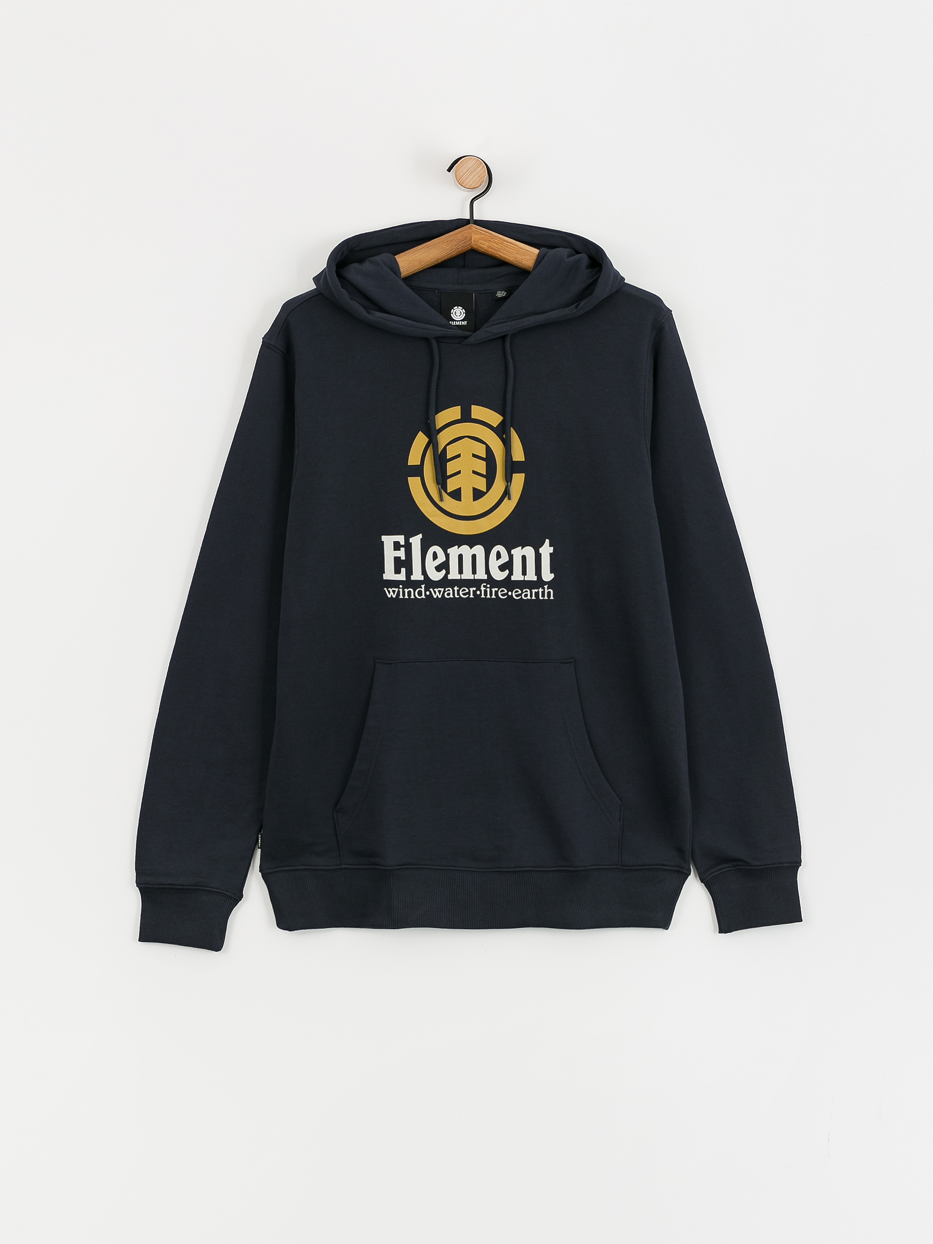 Kapucnis pulóver Element Vertical HD (eclipse navy)