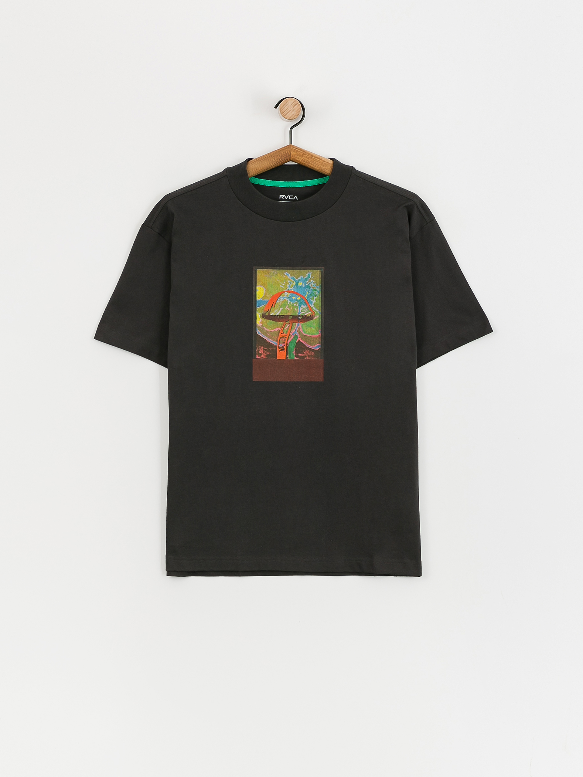 Póló RVCA Sage Shroom (washed black)