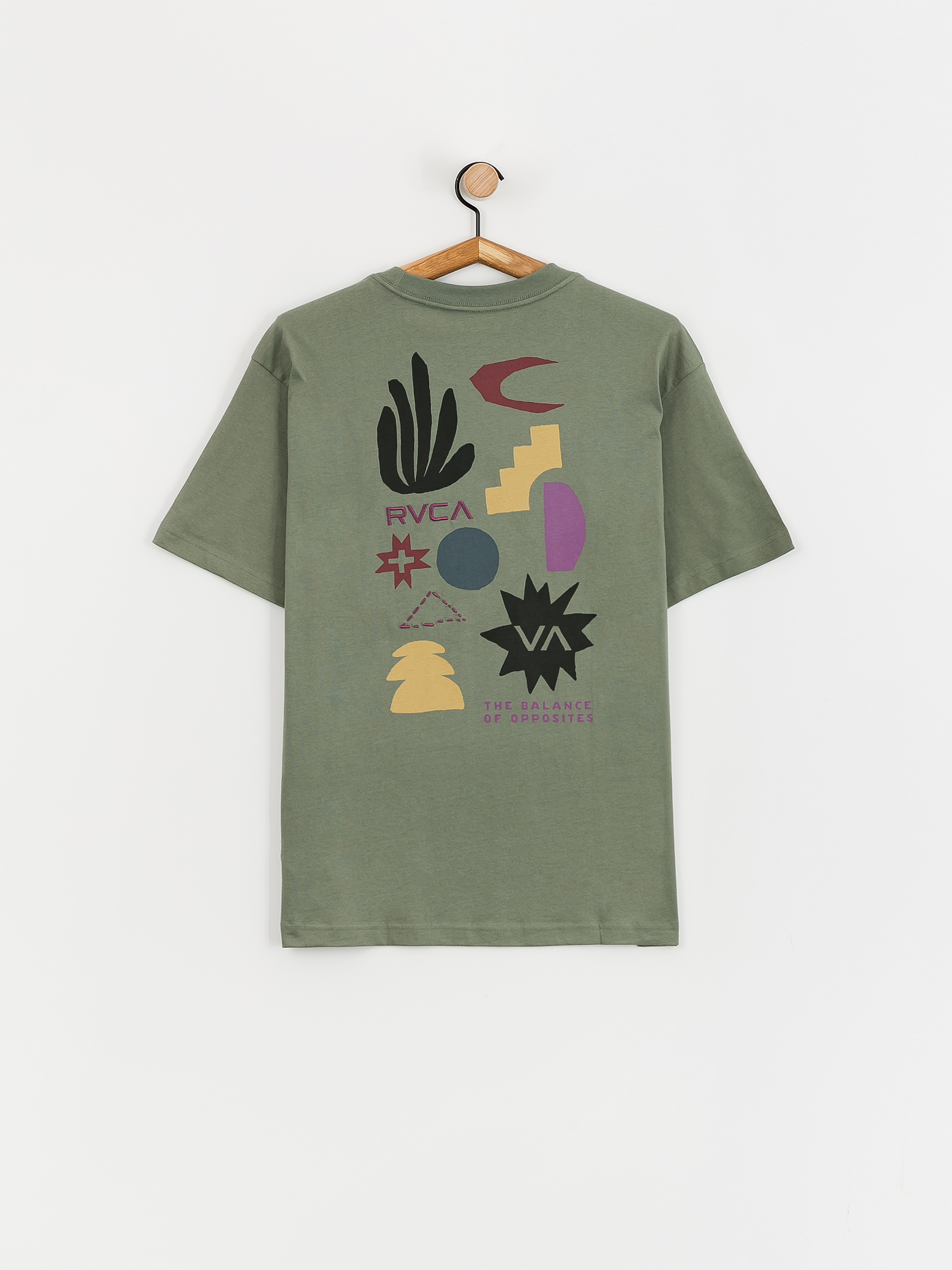 Póló RVCA Paper Cuts (surplus)