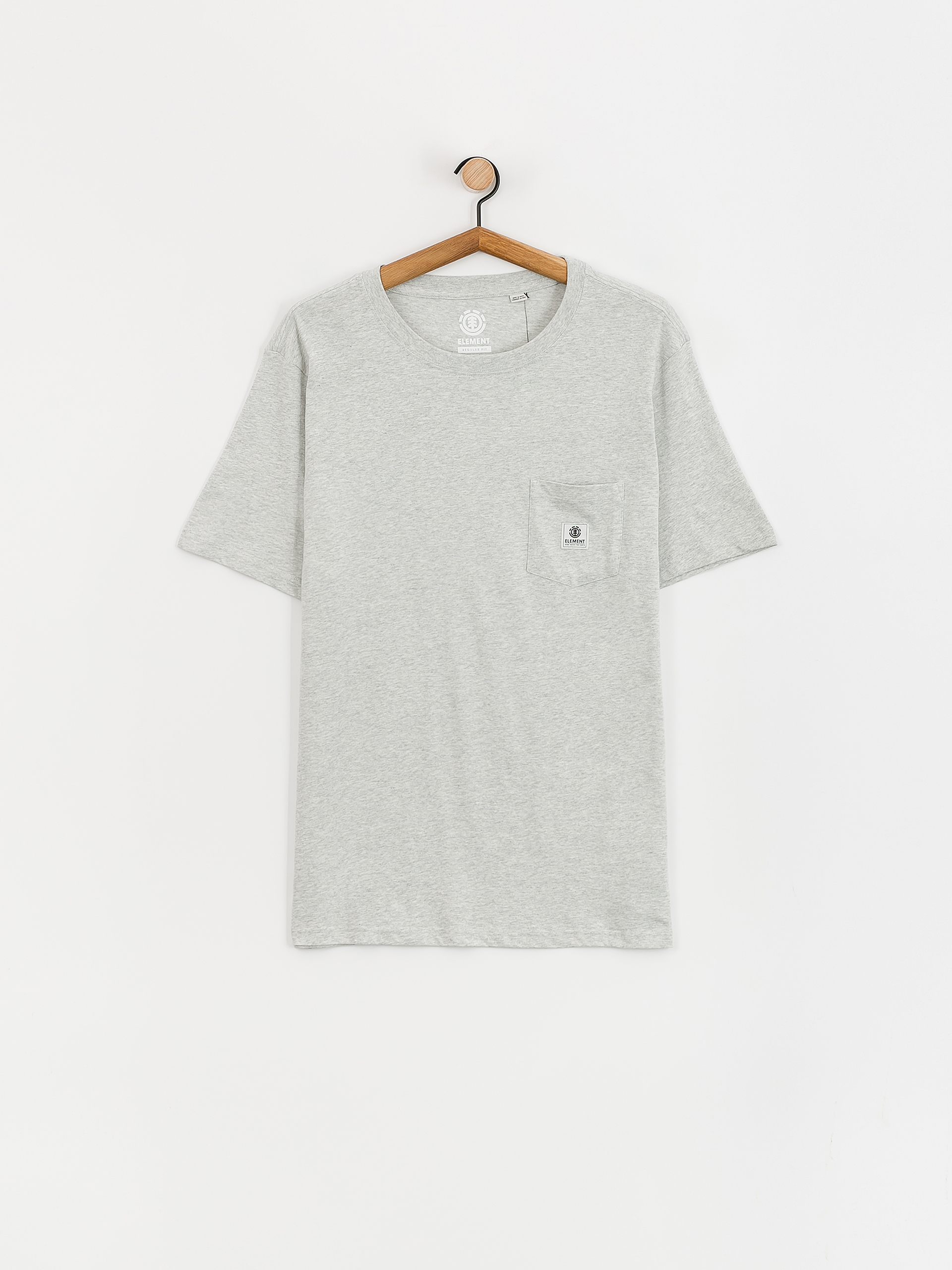 Element Basic Pocket Label Póló (mid grey heather)
