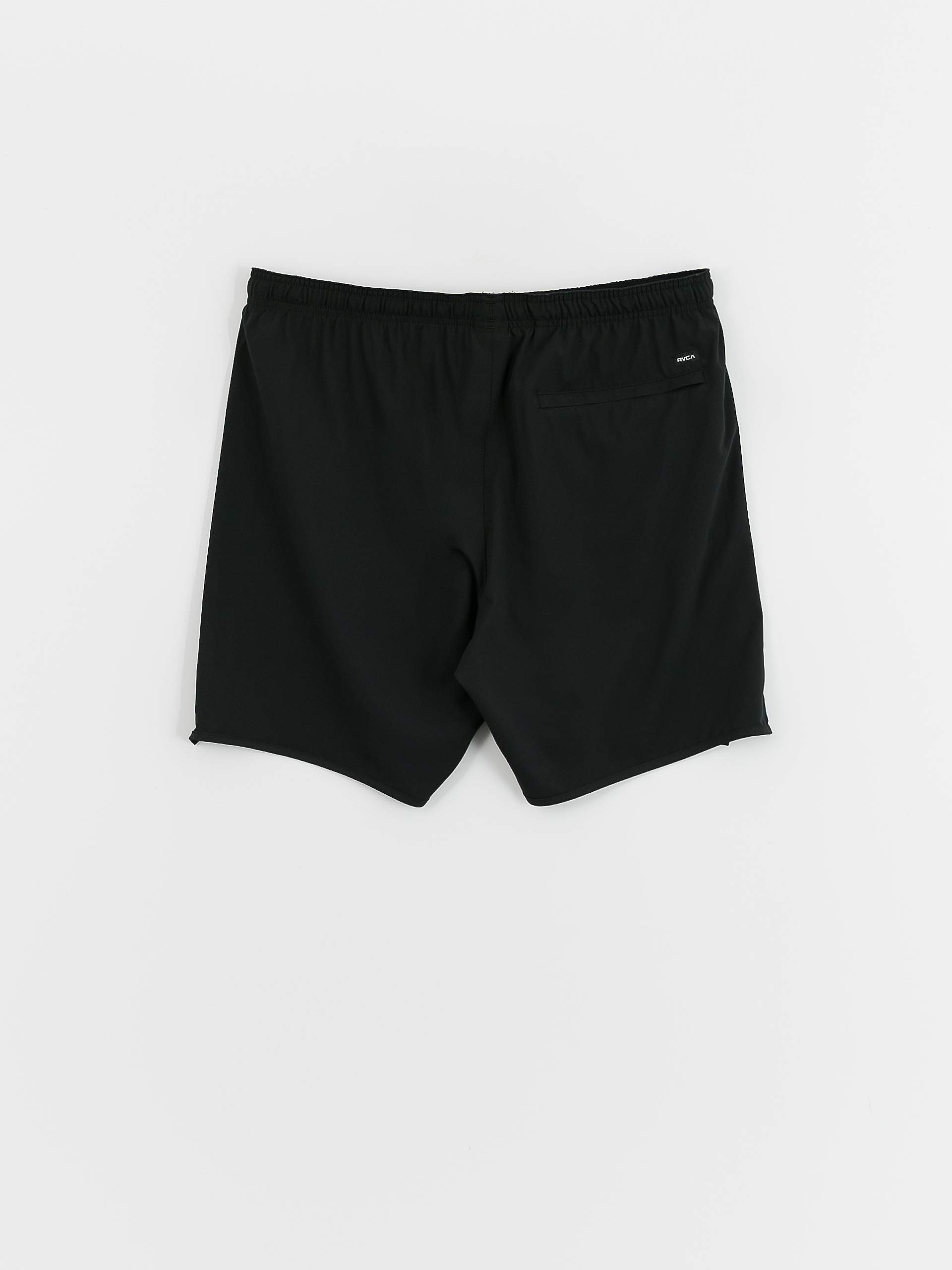 RVCA Yogger Stretch 17 Rövidnadrág (all black)