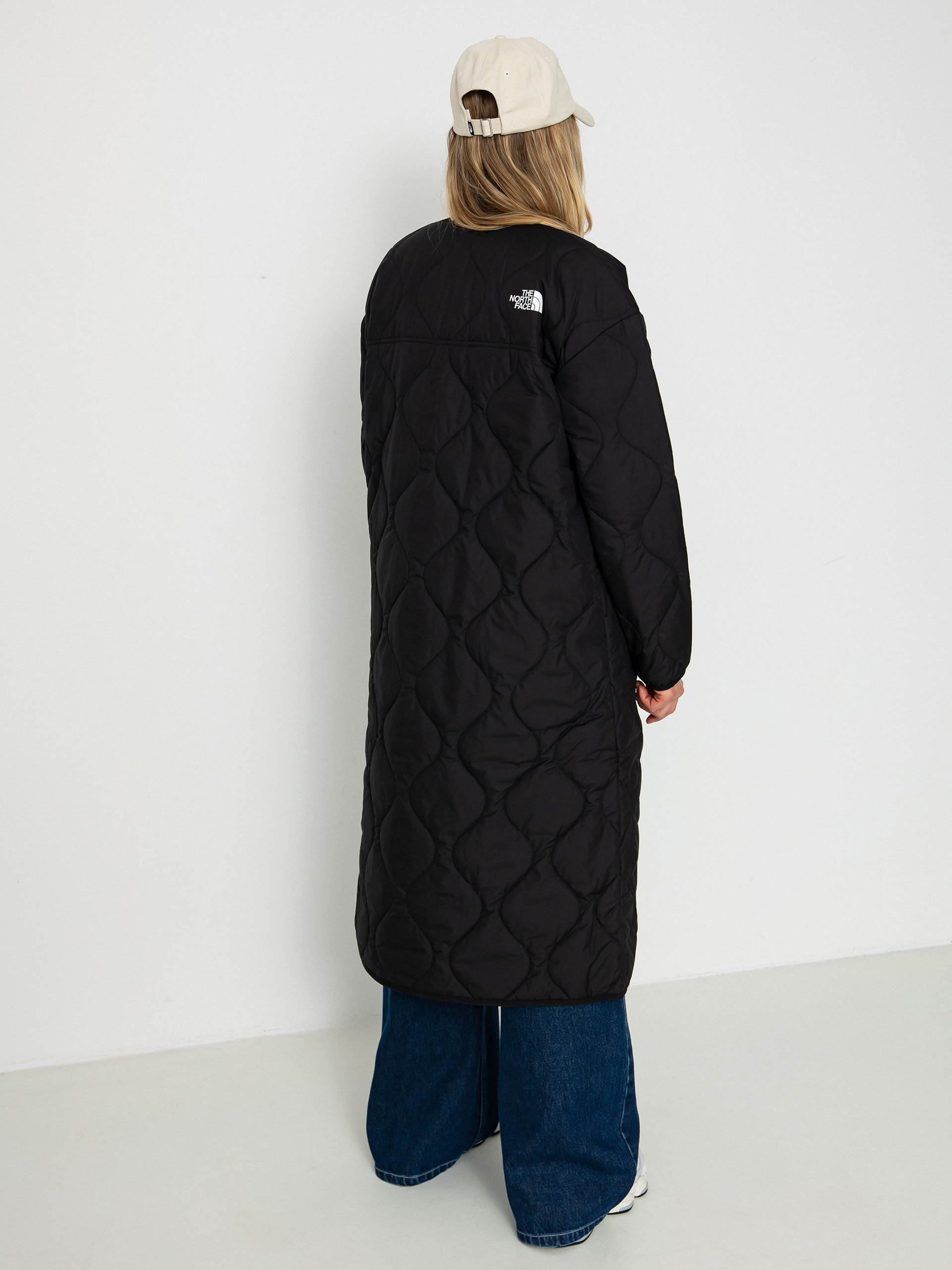 Dzseki The North Face Ampato Quilted Liner Long Wmn (tnf black)