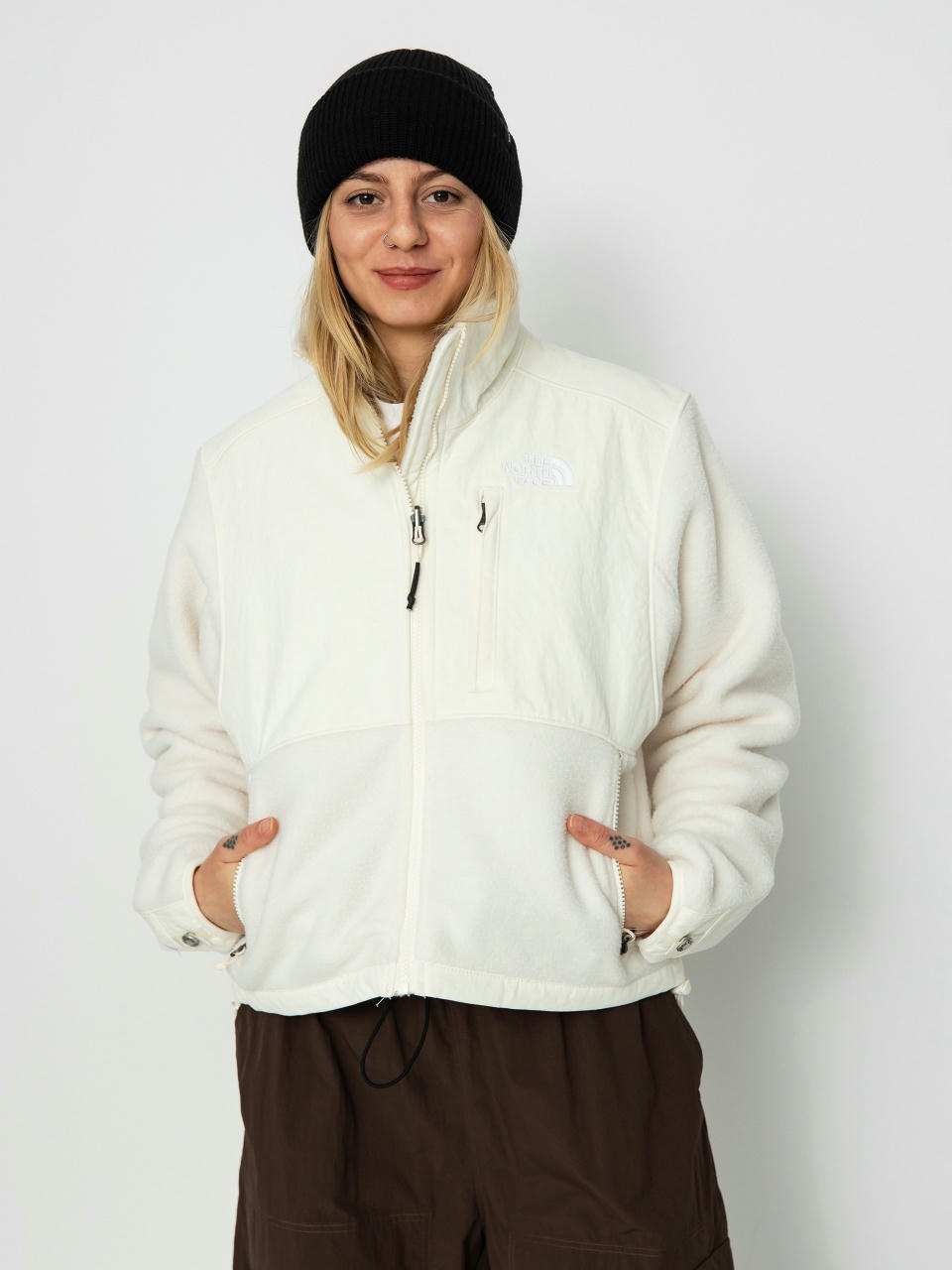 The North Face Ripstop Denali Dzseki Wmn (white dune)