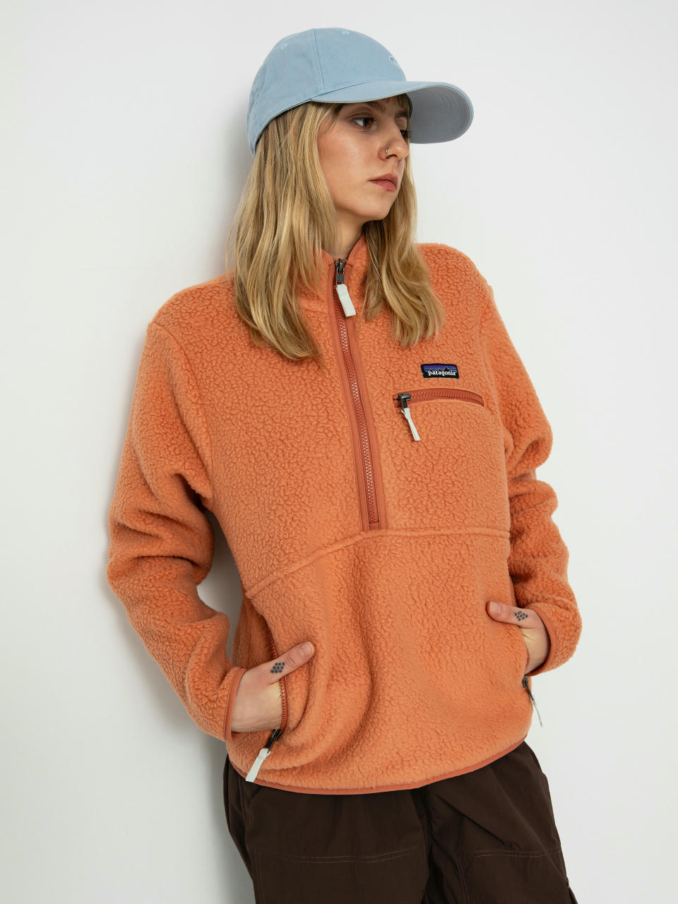 Patagonia Retro Pile Marsupial Wmn Polár pulóver (sienna clay)