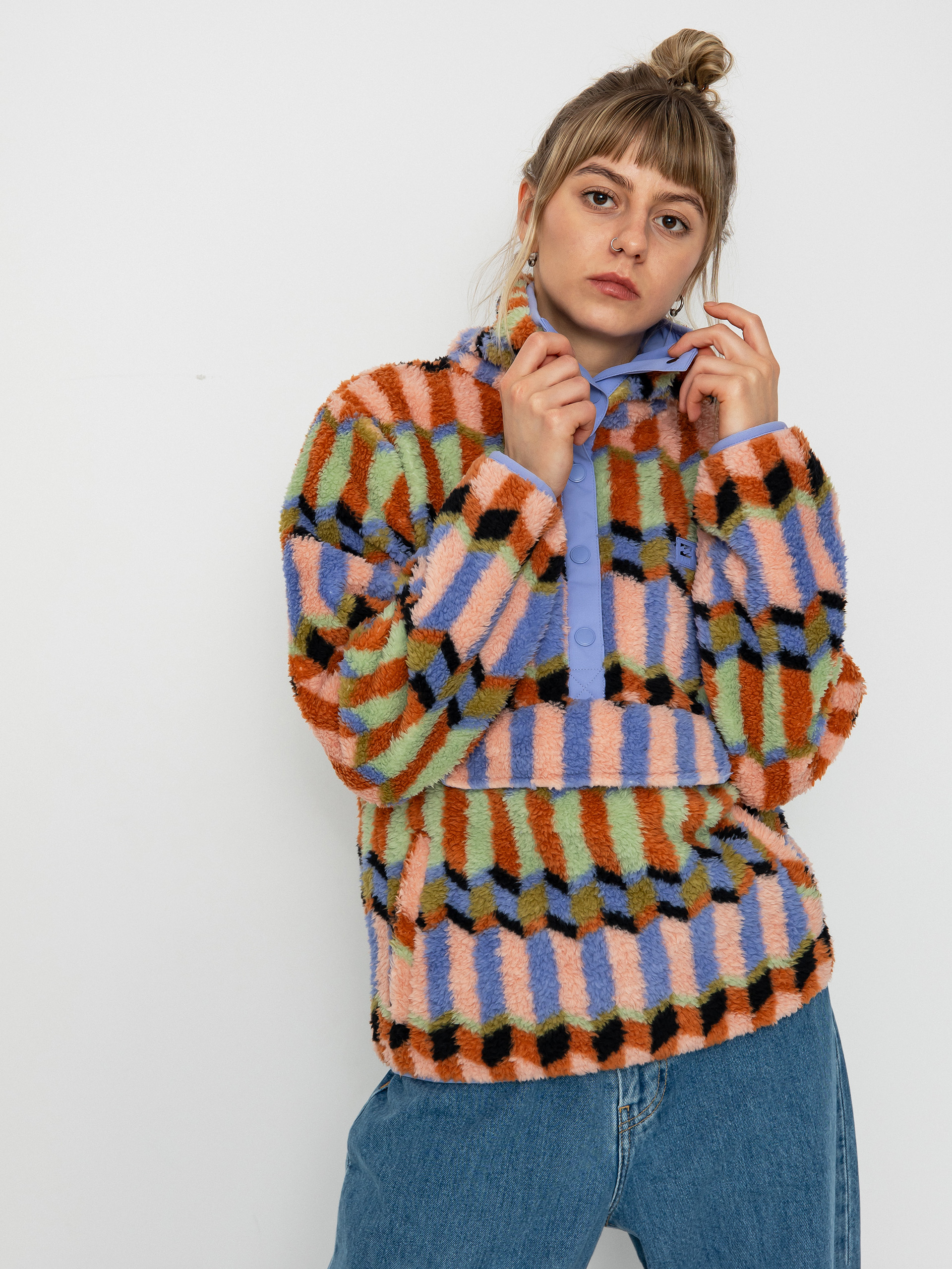 Női Billabong Switchback Polár pulóver (multi)