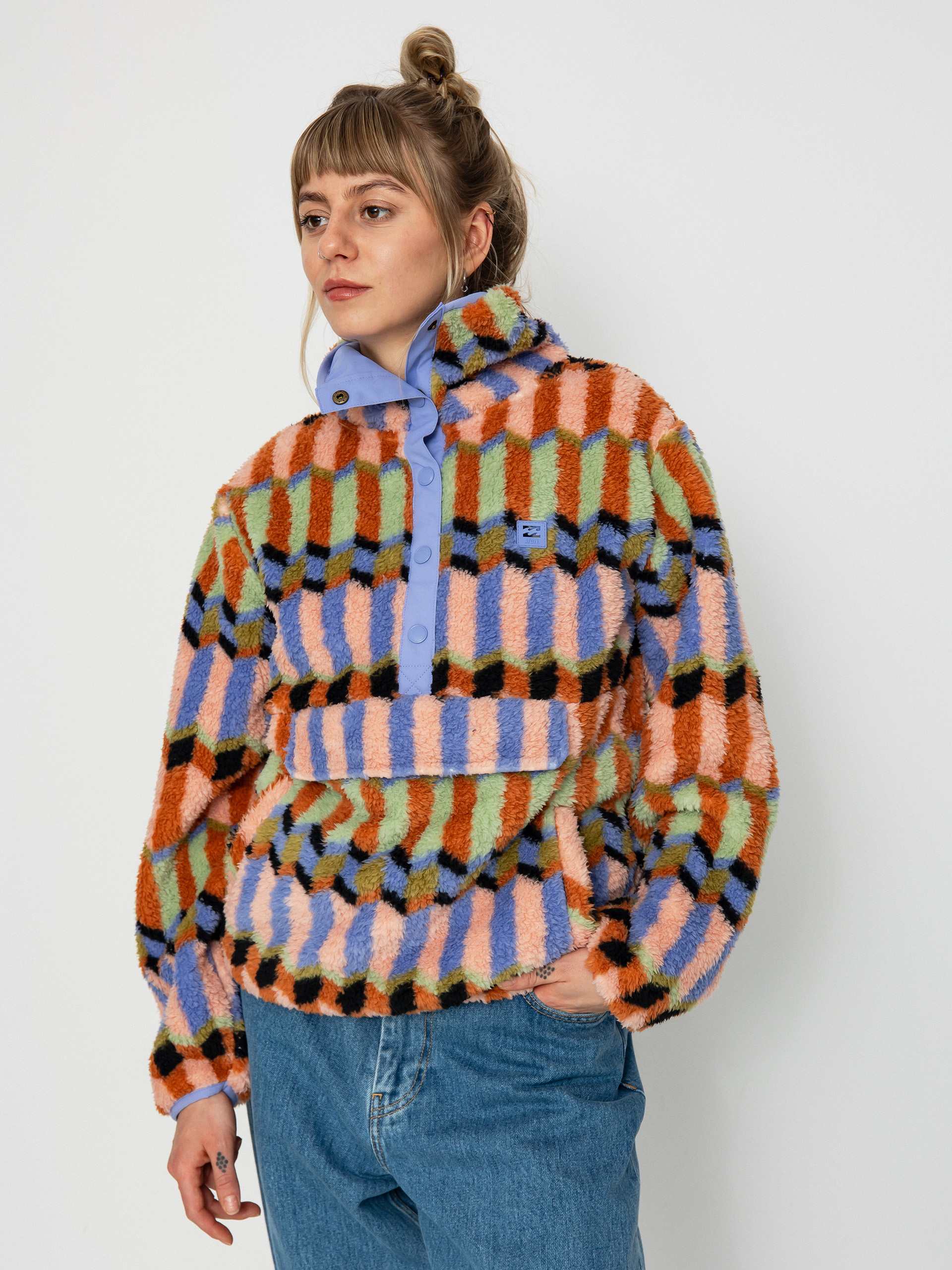 Női Billabong Switchback Polár pulóver (multi)