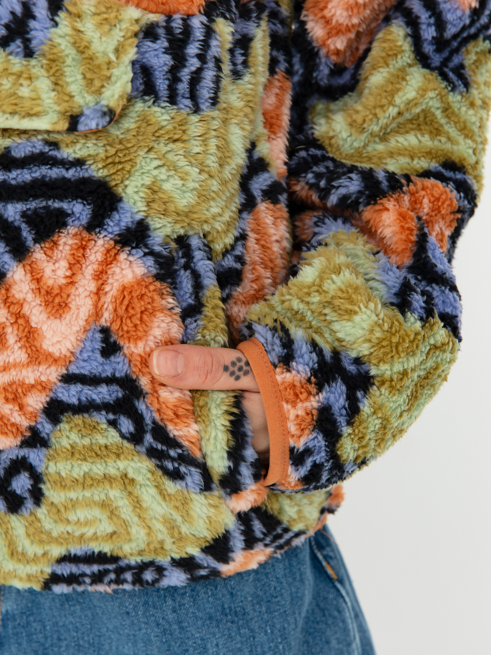 Női Billabong Switchback Polár pulóver (cosmic blue)