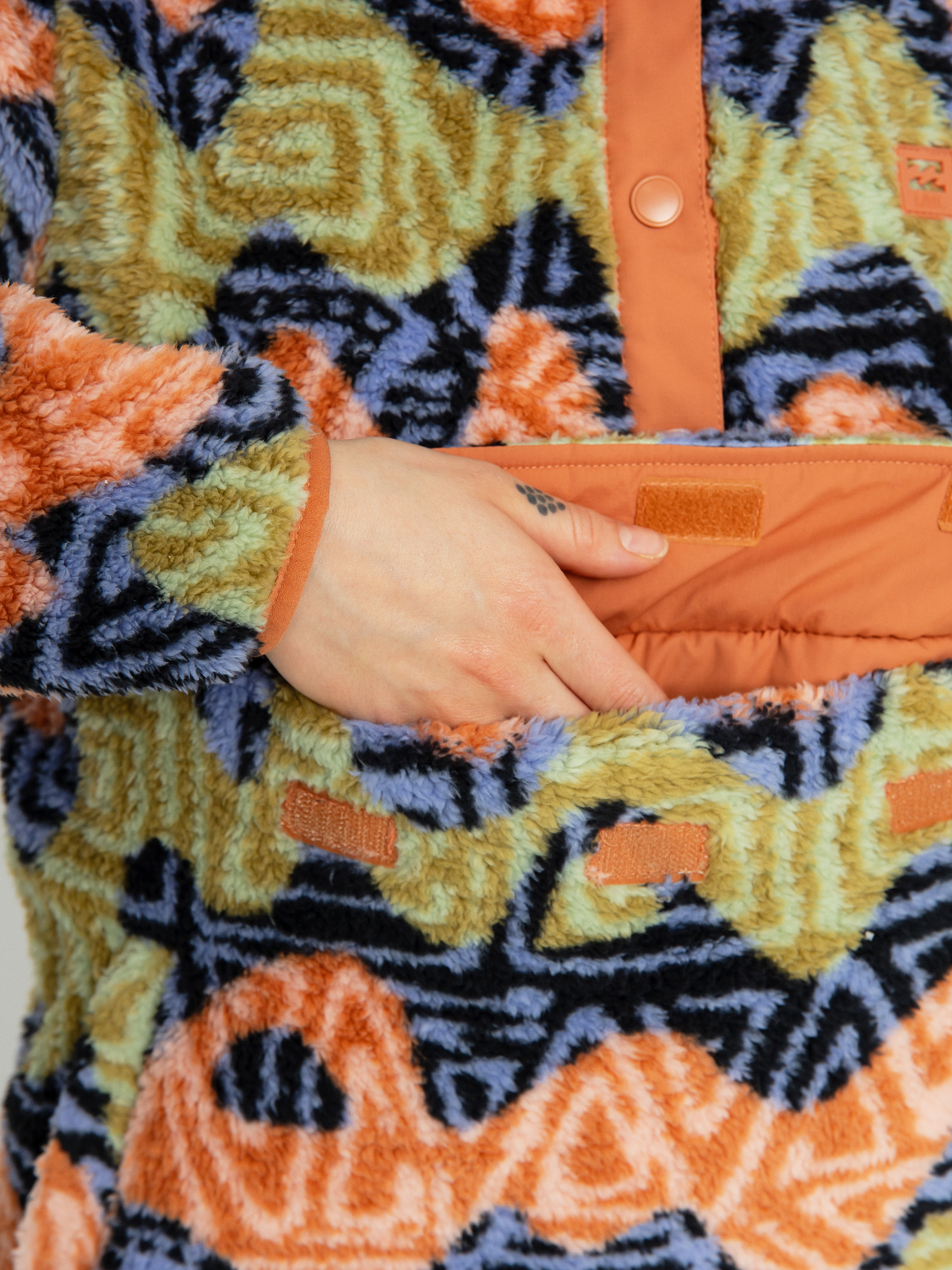 Női Billabong Switchback Polár pulóver (cosmic blue)