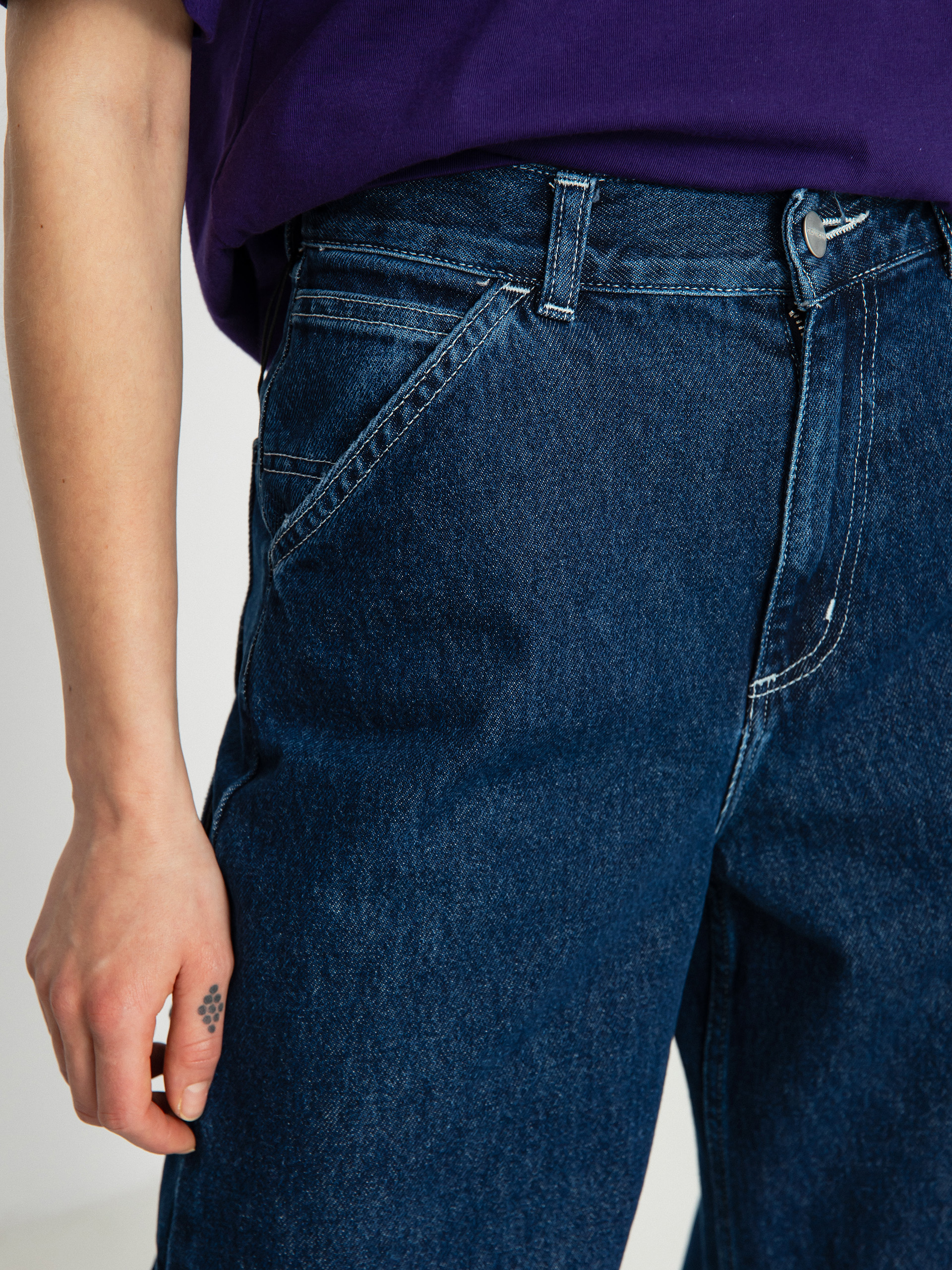 Carhartt WIP Jens Kisnadrág Wmn (blue)