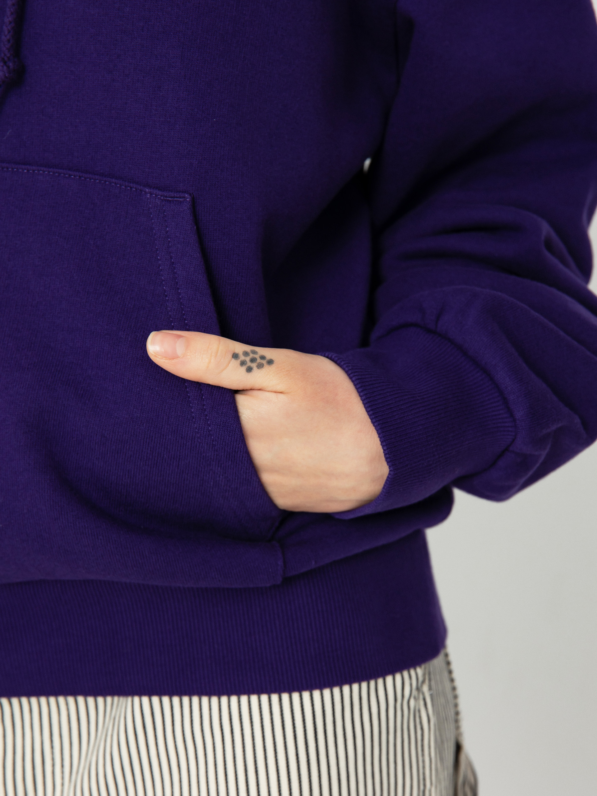 Carhartt WIP Casey HD Kapucnis pulóver Wmn (tyrian/silver)